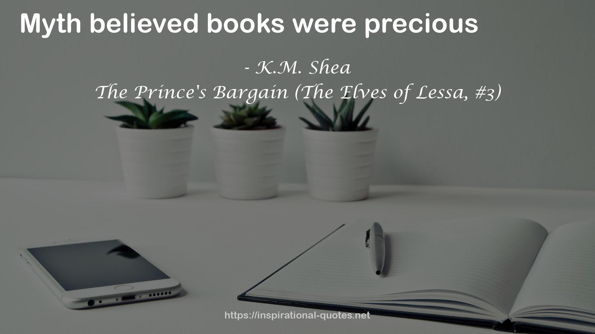 The Prince's Bargain (The Elves of Lessa, #3) QUOTES