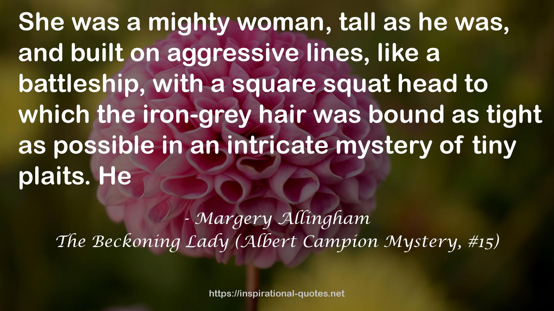 Margery Allingham QUOTES