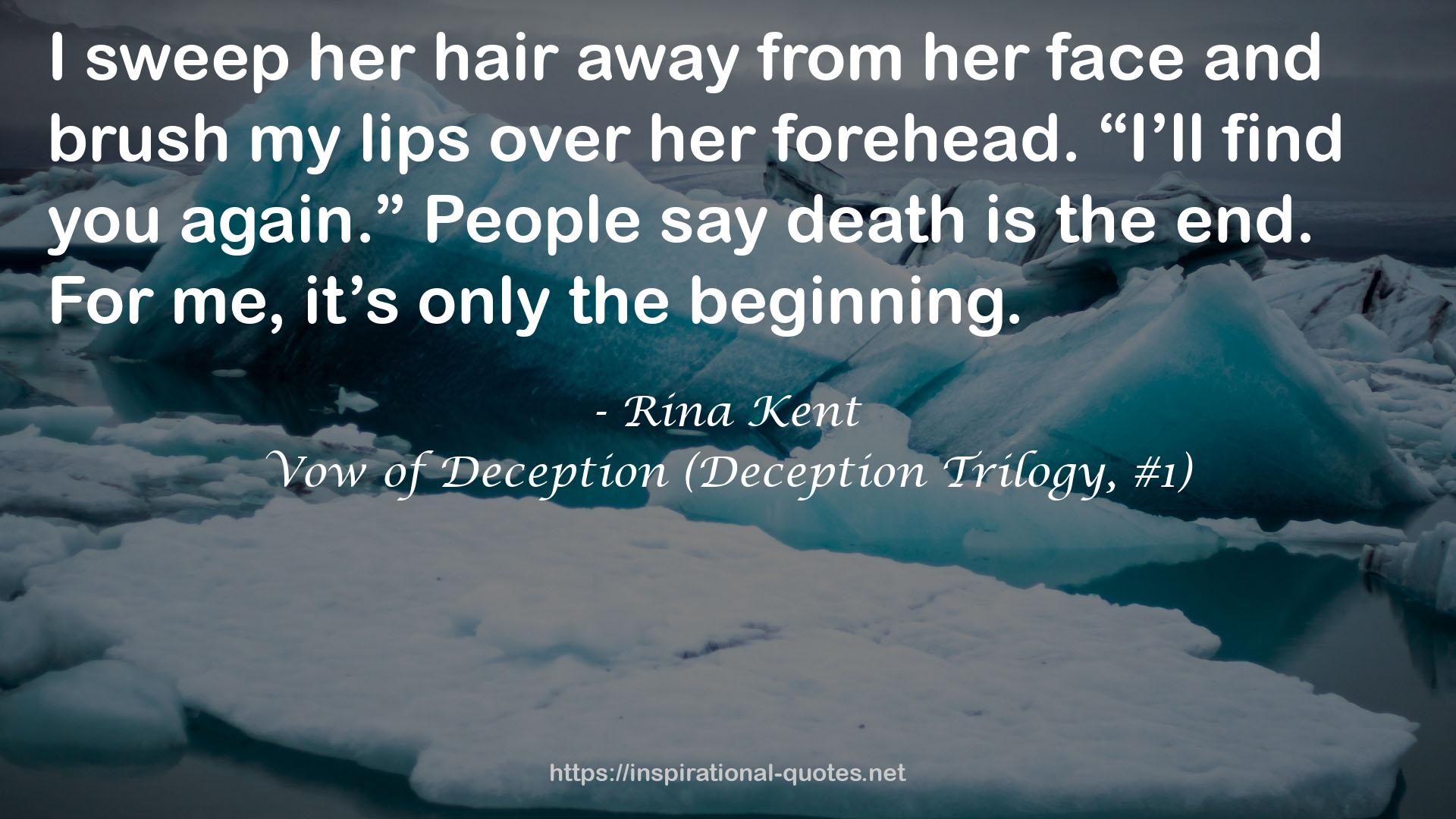 Vow of Deception (Deception Trilogy, #1) QUOTES