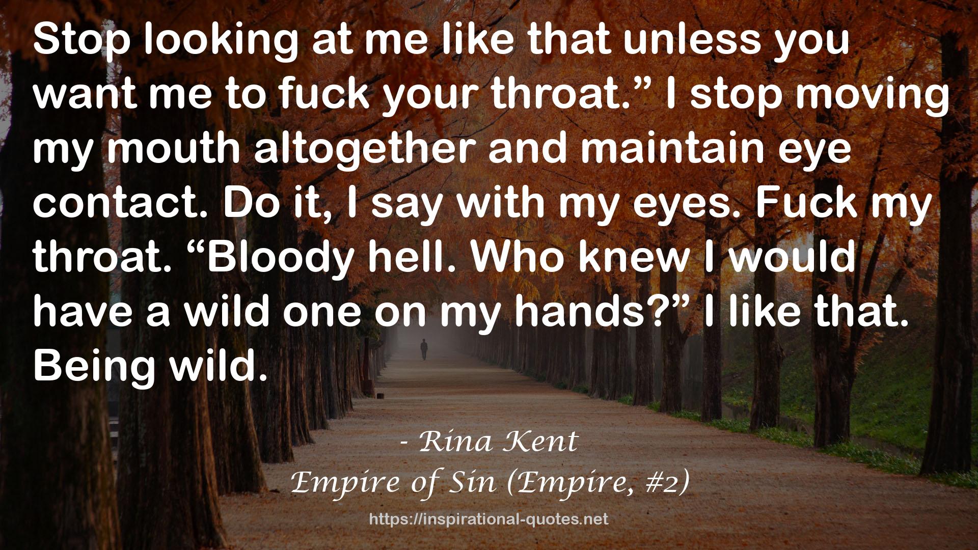 Empire of Sin (Empire, #2) QUOTES