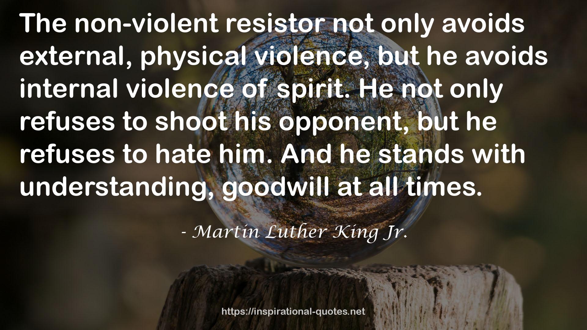 internal violence  QUOTES