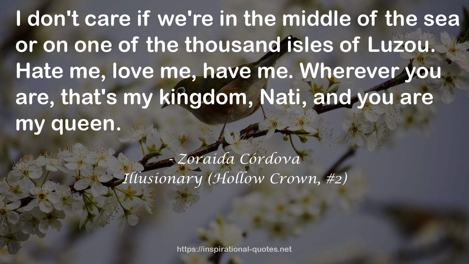 Illusionary (Hollow Crown, #2) QUOTES