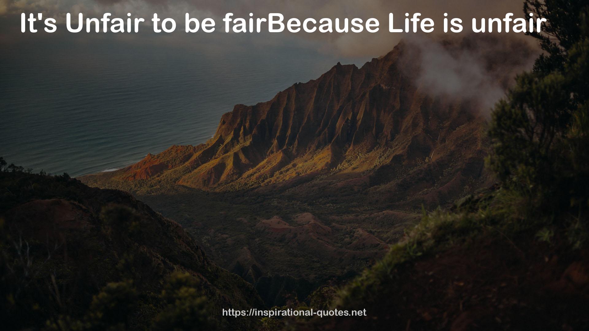 fairBecause Life  QUOTES