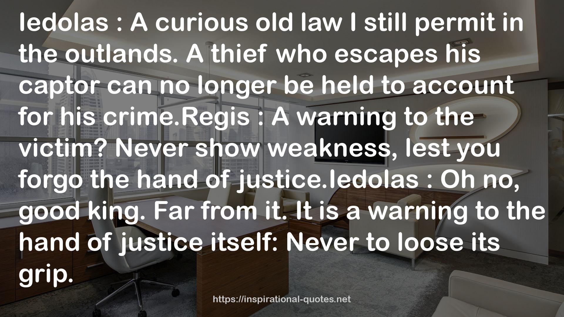 A curious old law  QUOTES