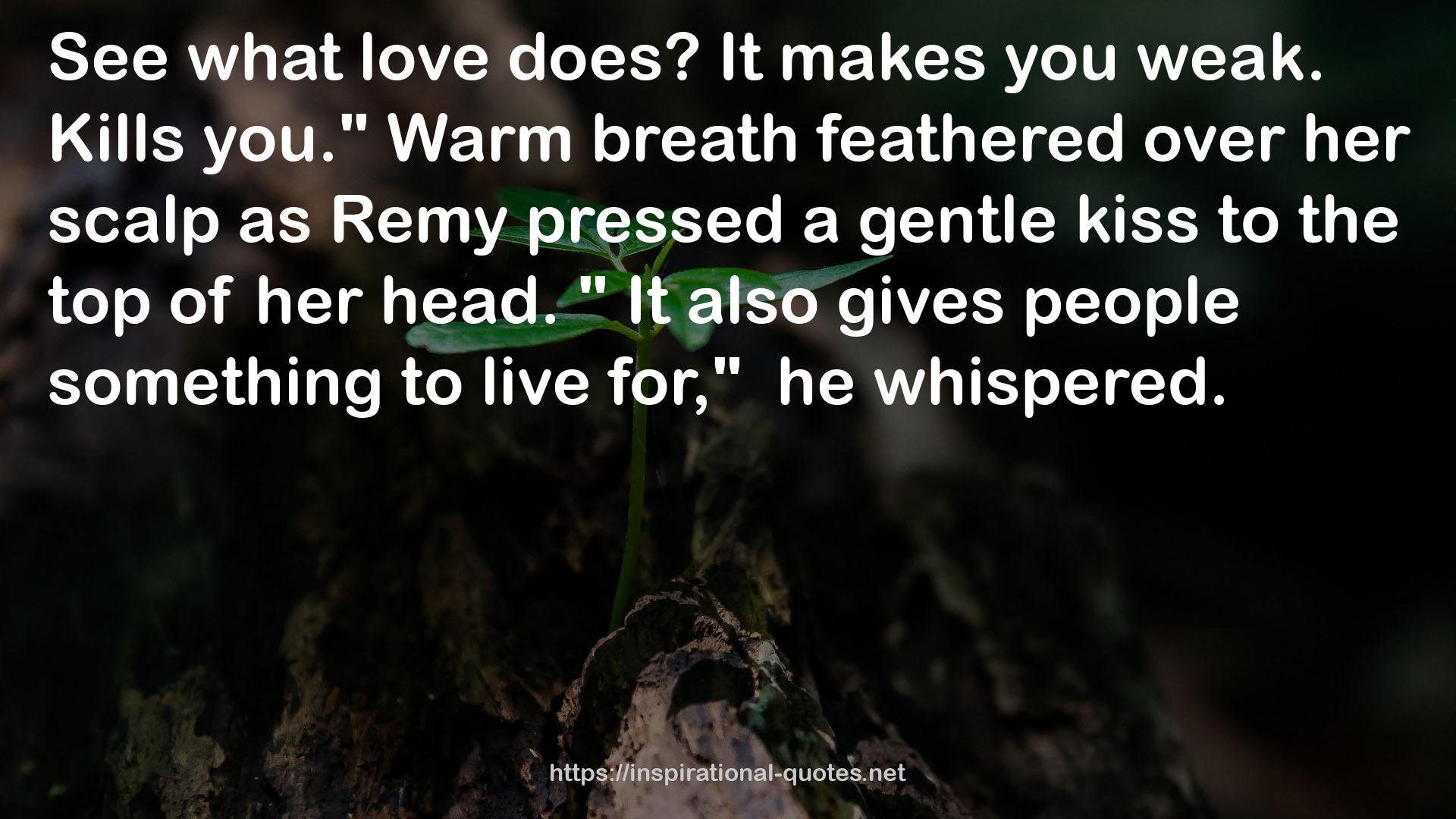 Warm breath  QUOTES