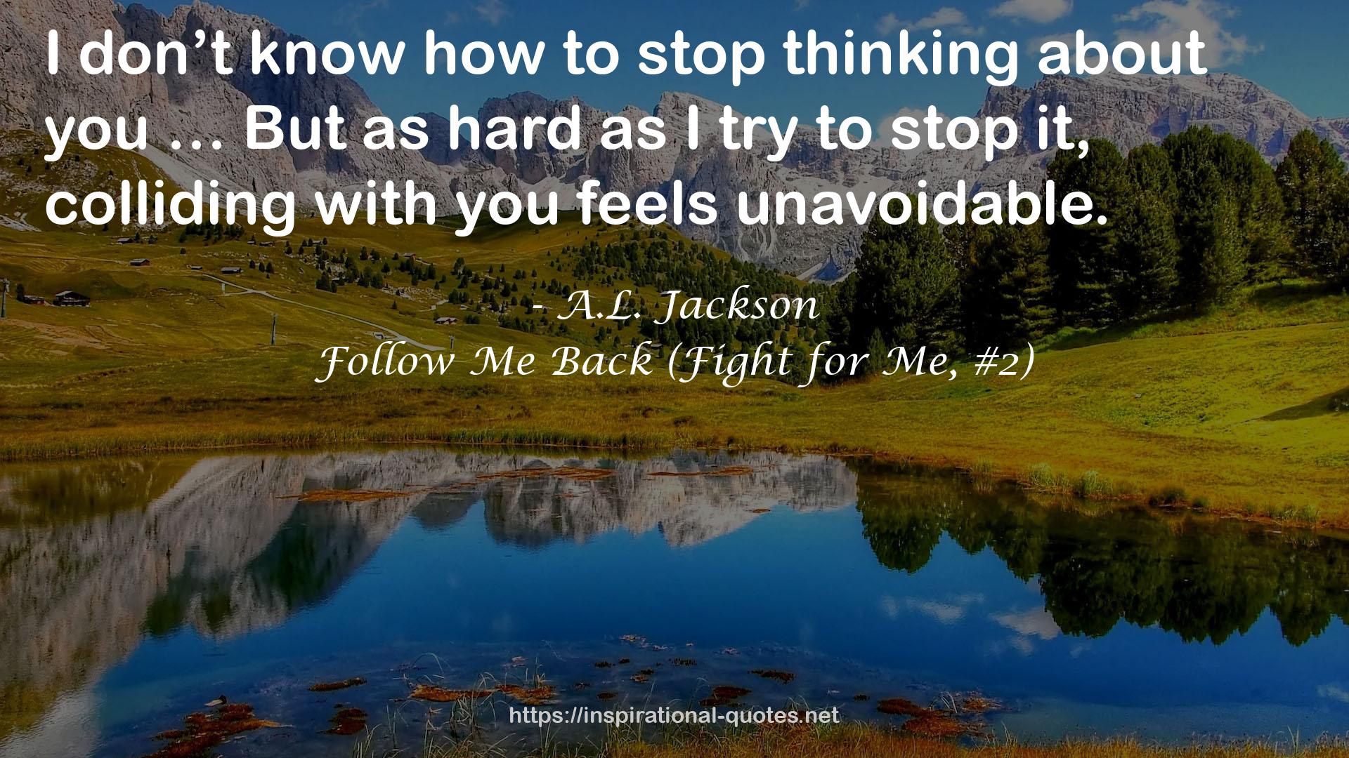 A.L. Jackson QUOTES