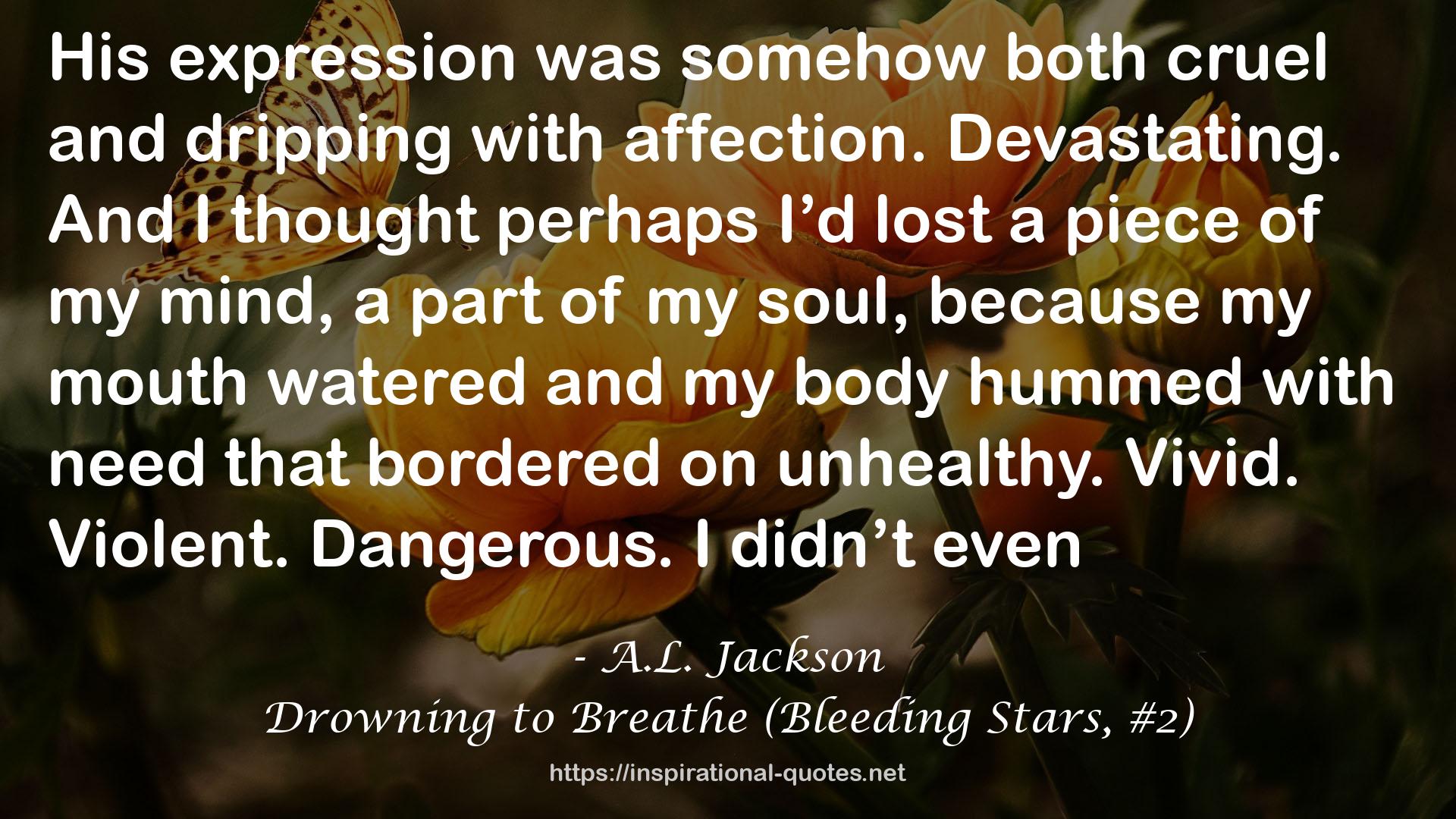 A.L. Jackson QUOTES