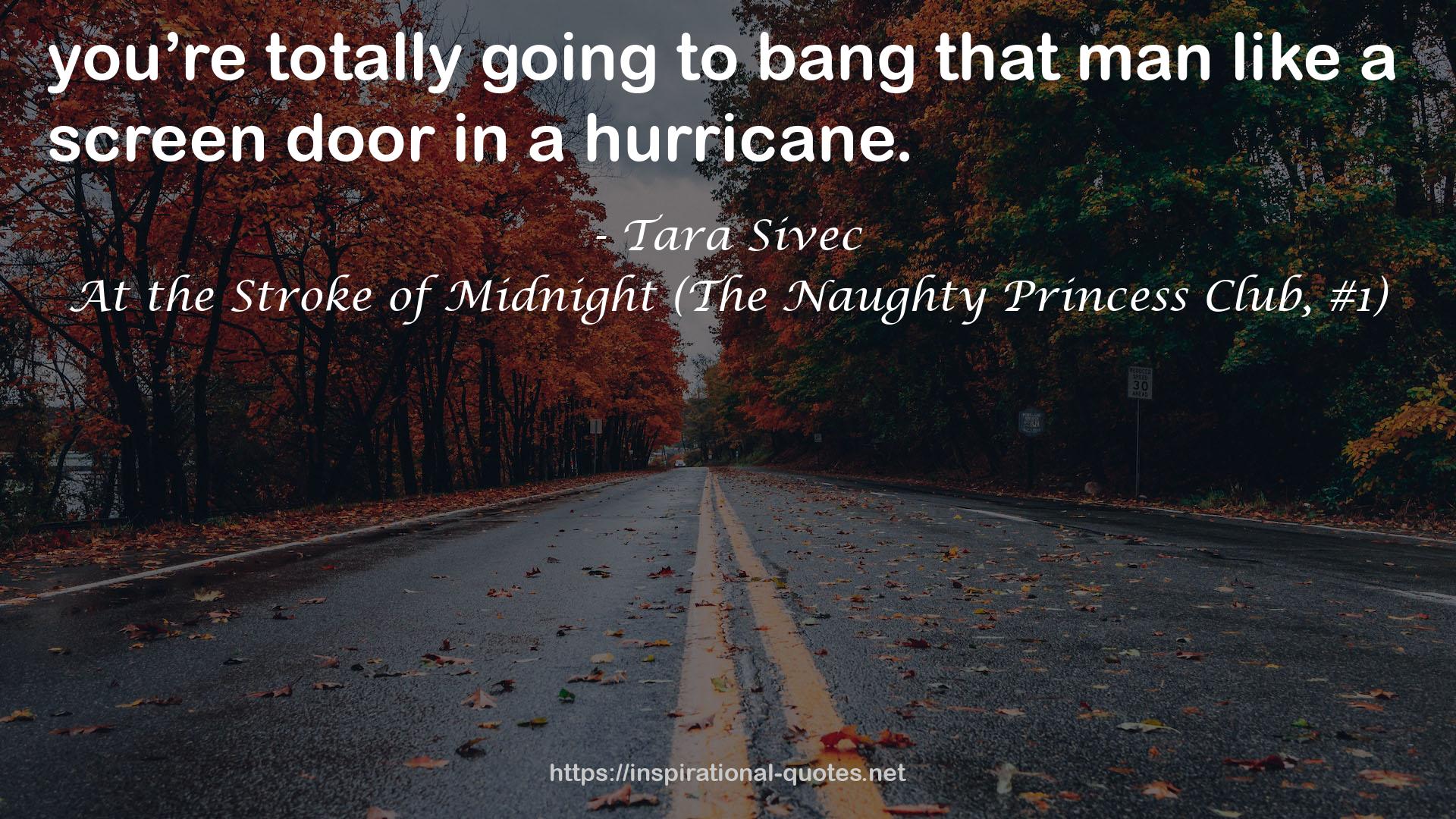 At the Stroke of Midnight (The Naughty Princess Club, #1) QUOTES