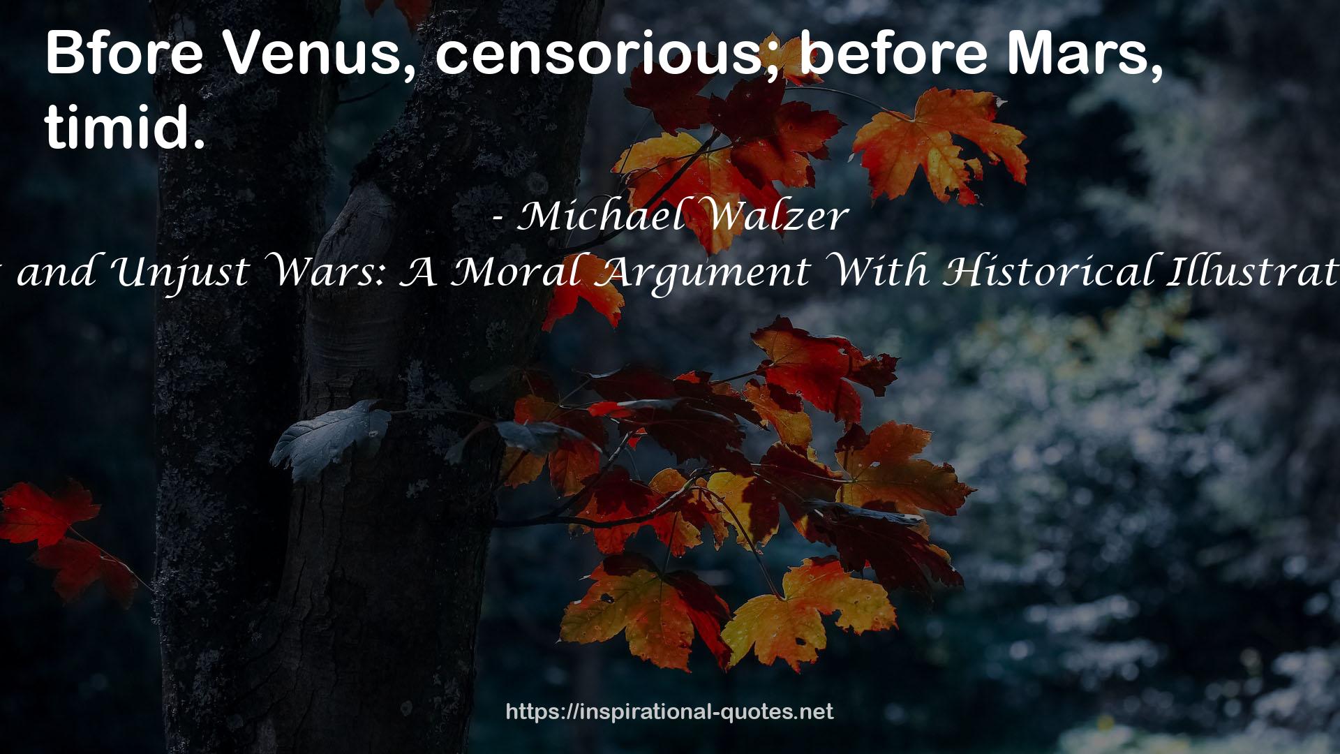 Michael Walzer QUOTES