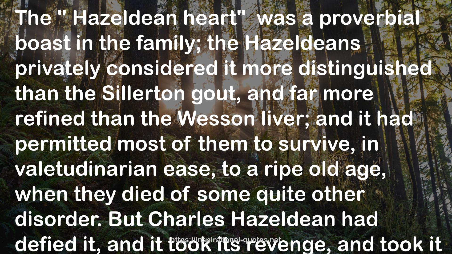 Charles Hazeldean  QUOTES