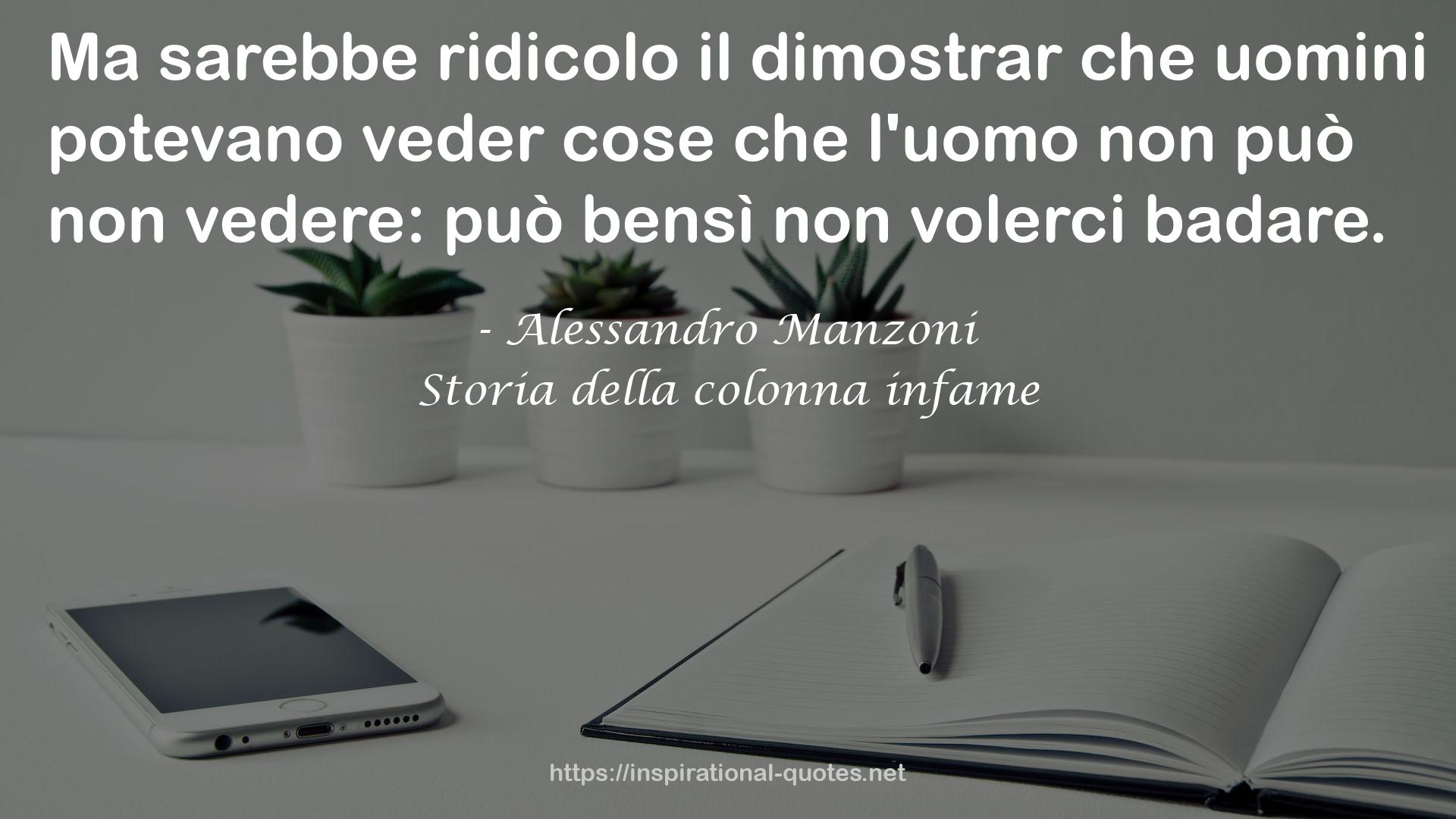 Storia della colonna infame QUOTES