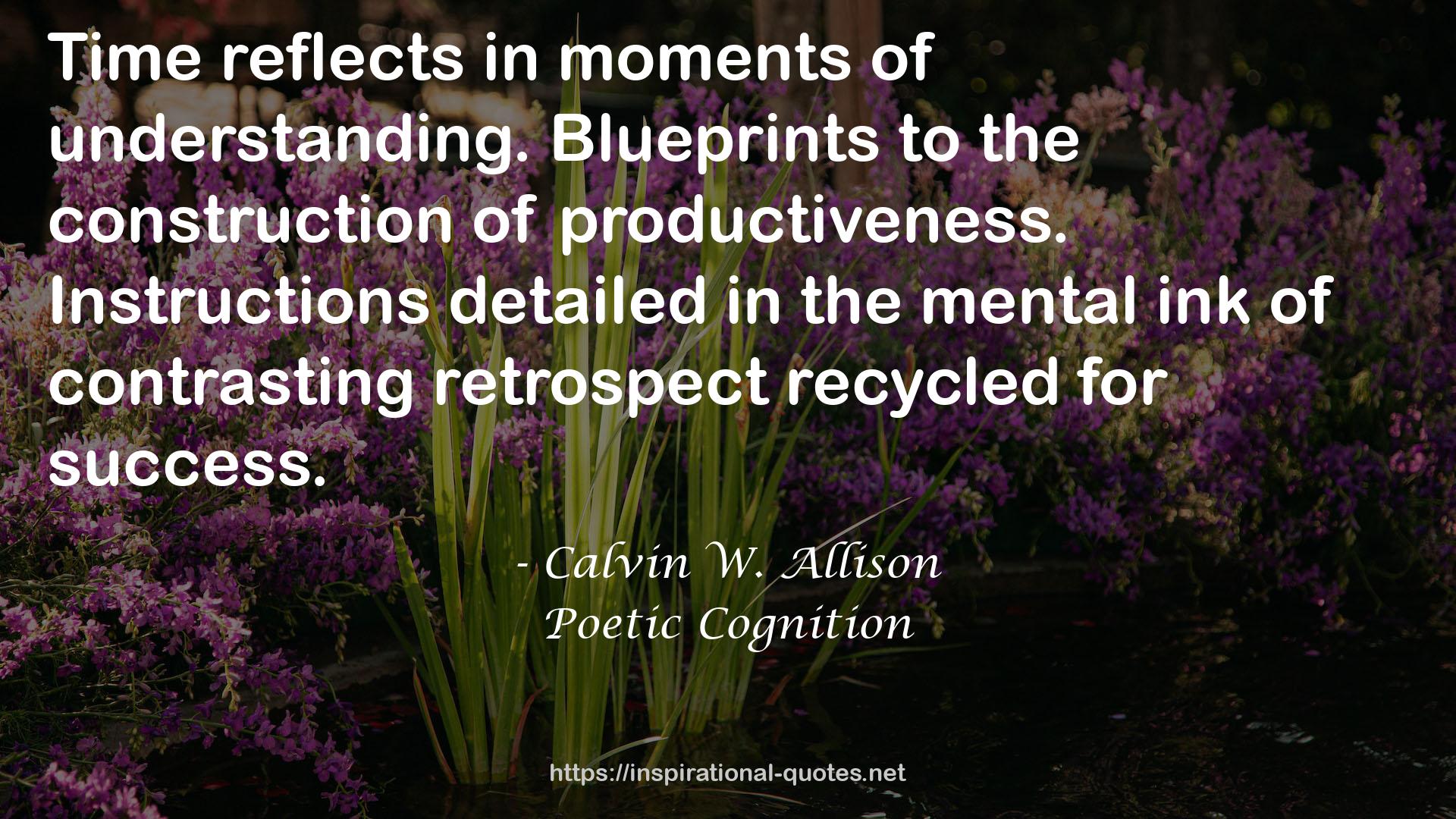 Poetic Cognition QUOTES