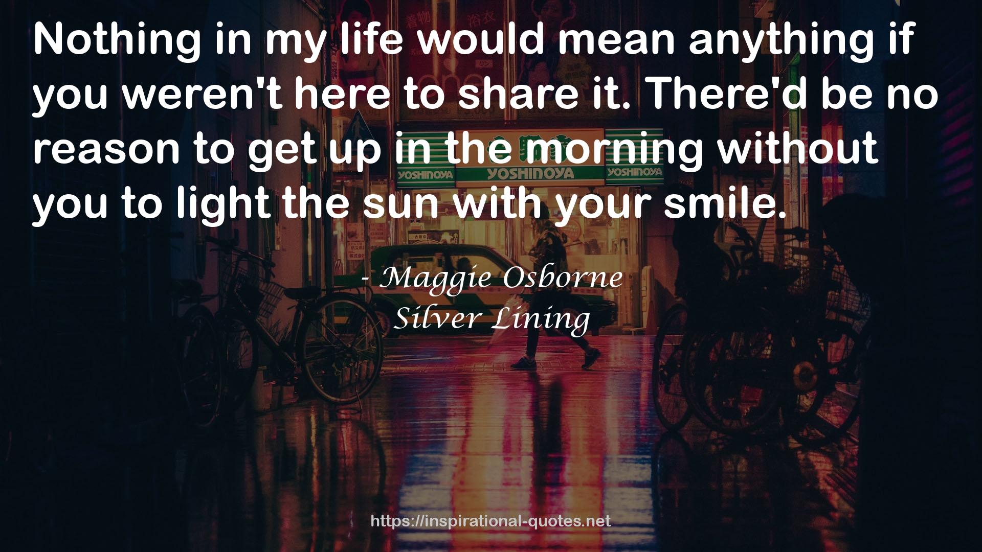 Silver Lining QUOTES