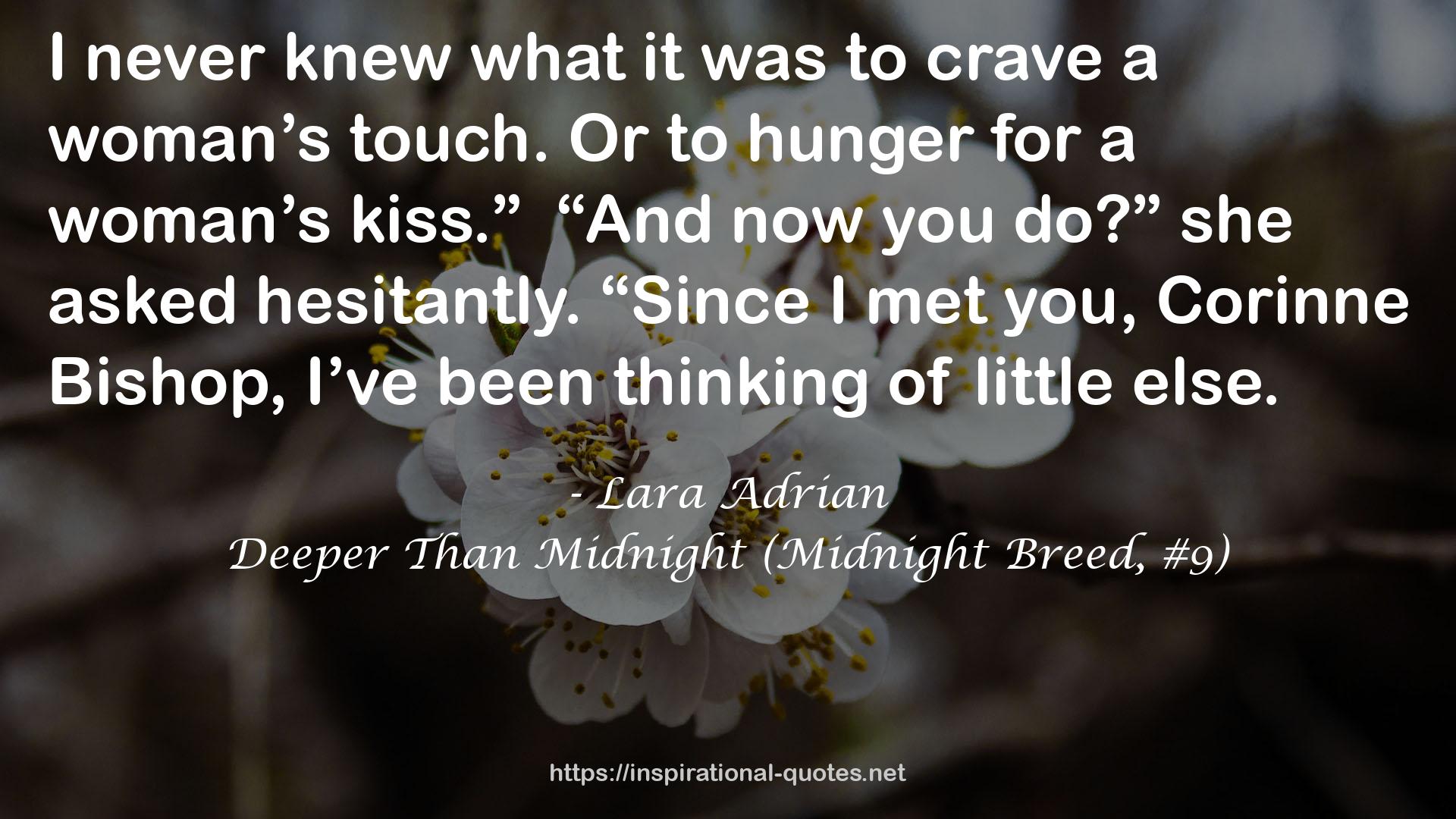 Deeper Than Midnight (Midnight Breed, #9) QUOTES
