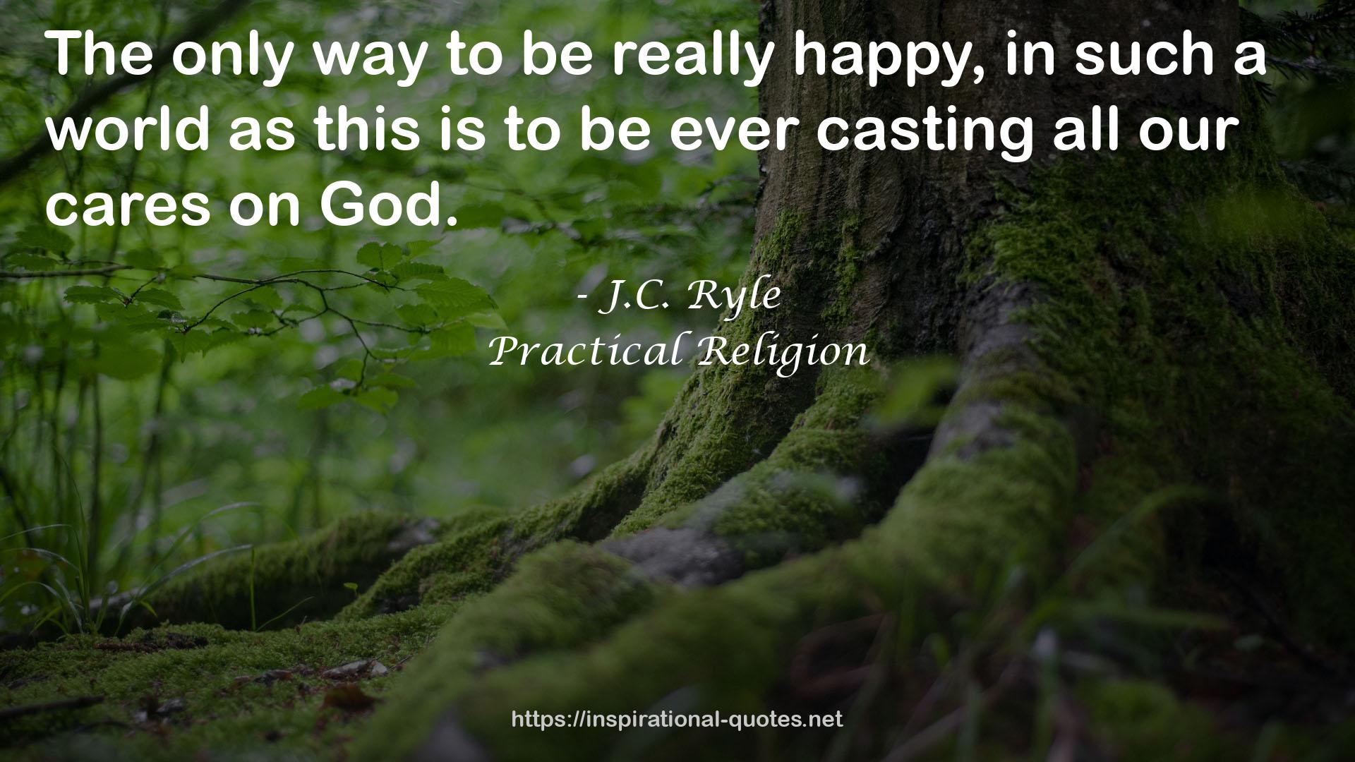 J.C. Ryle QUOTES