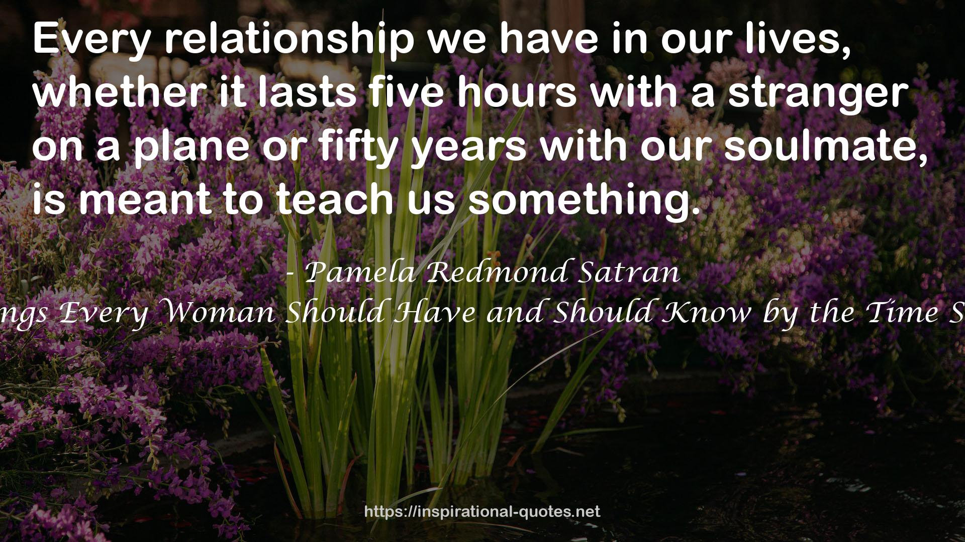 Pamela Redmond Satran QUOTES