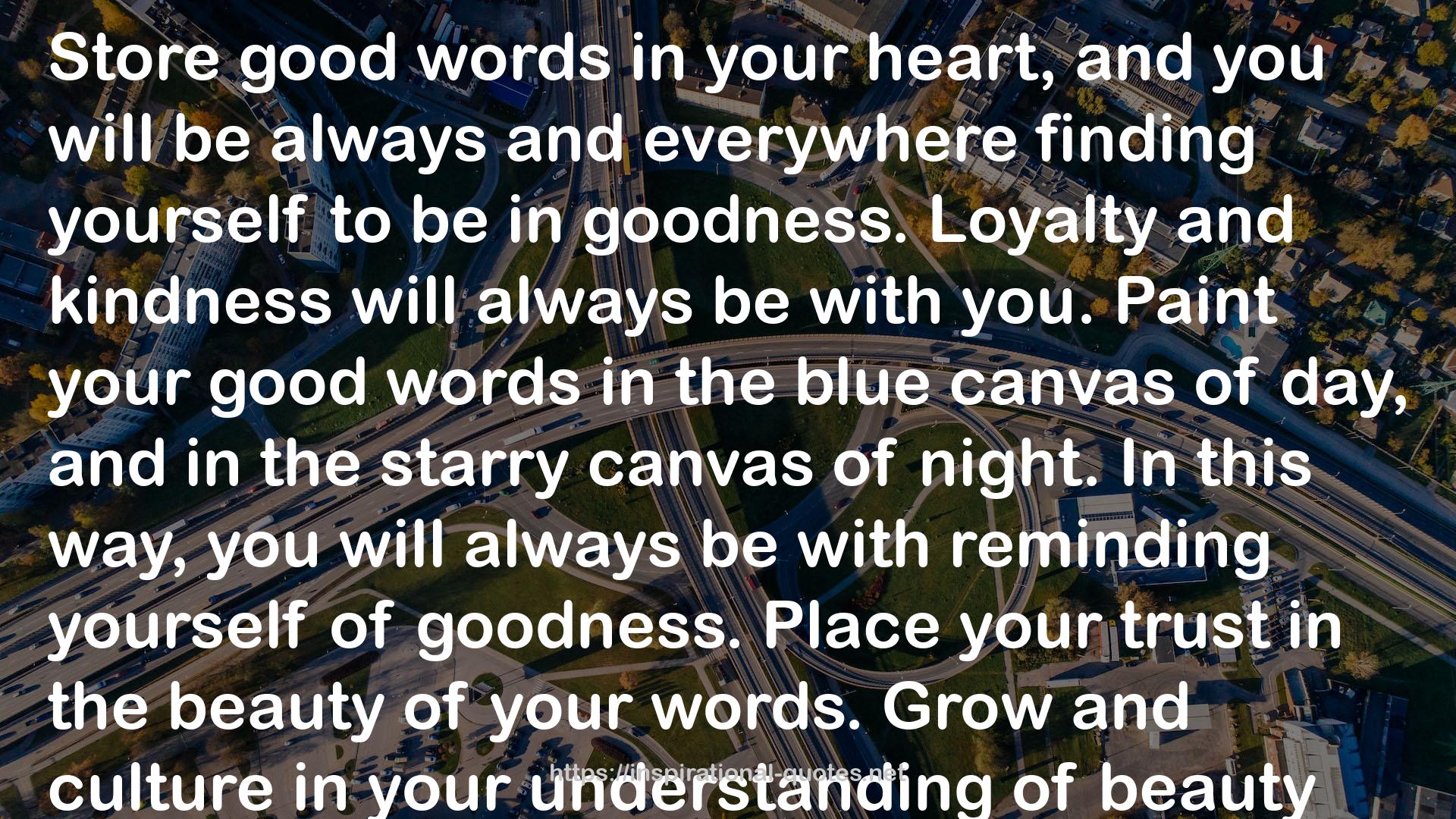 the blue canvas  QUOTES