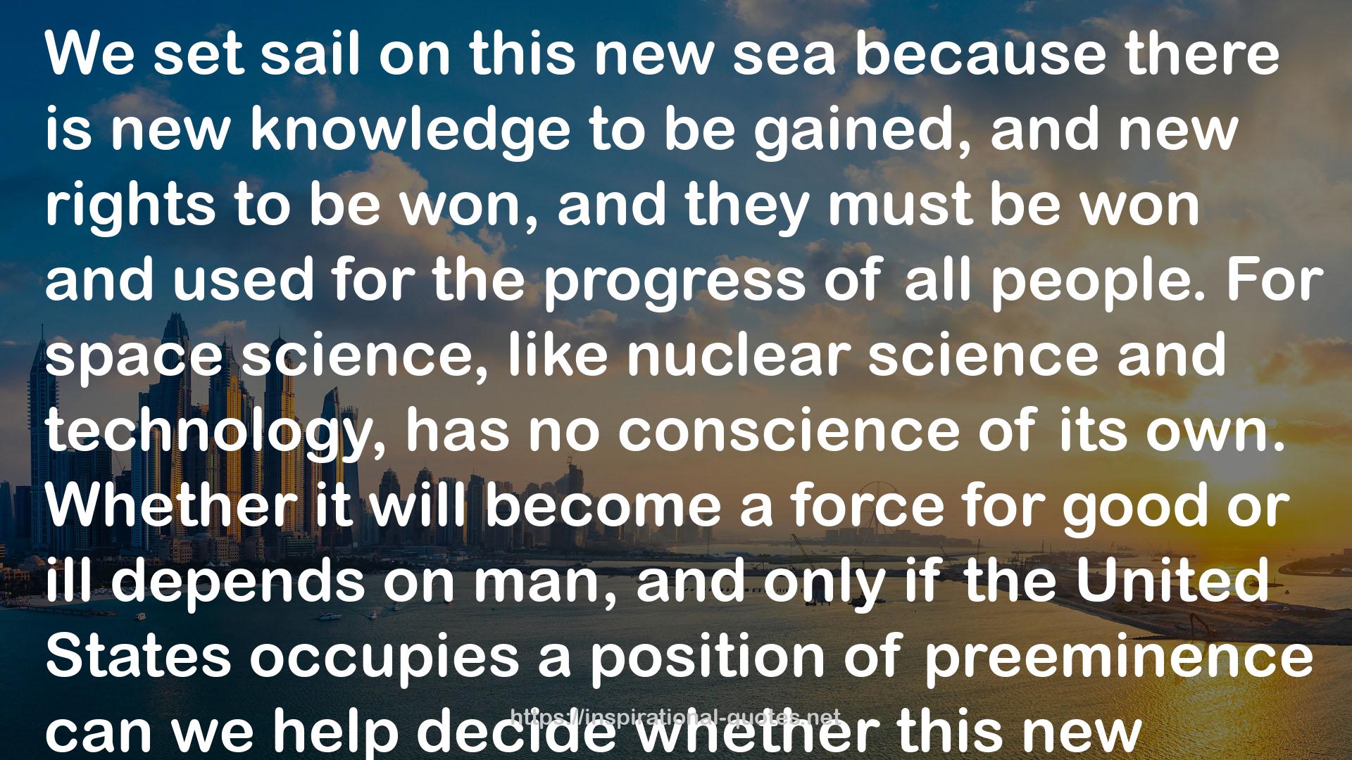 nuclear science  QUOTES