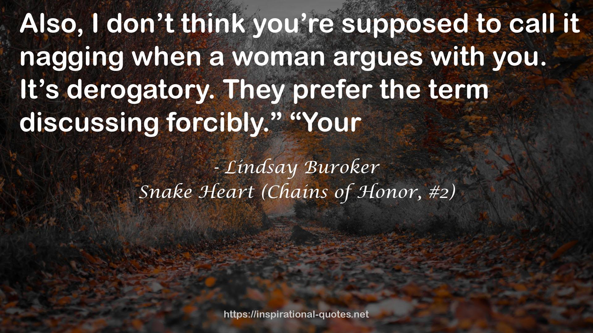 Snake Heart (Chains of Honor, #2) QUOTES