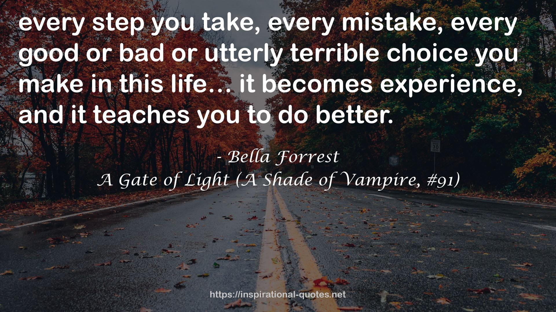 A Gate of Light (A Shade of Vampire, #91) QUOTES