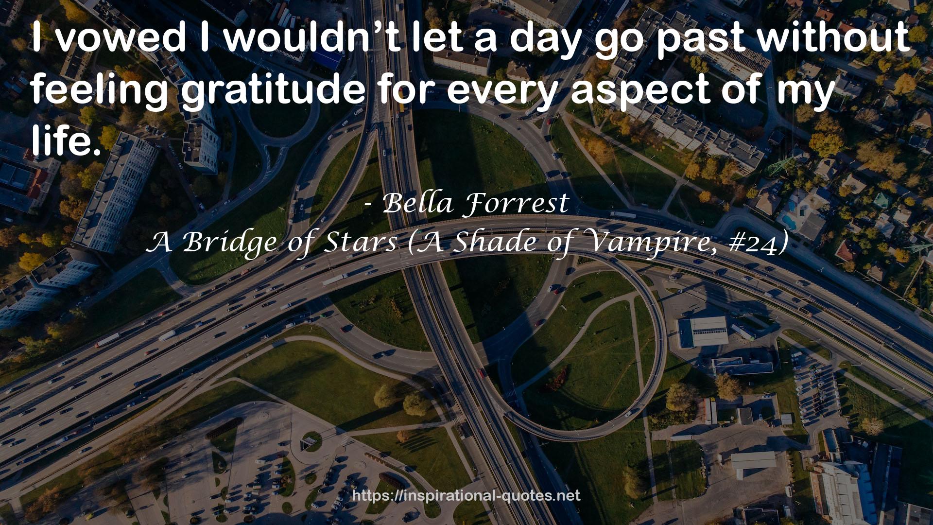 A Bridge of Stars (A Shade of Vampire, #24) QUOTES