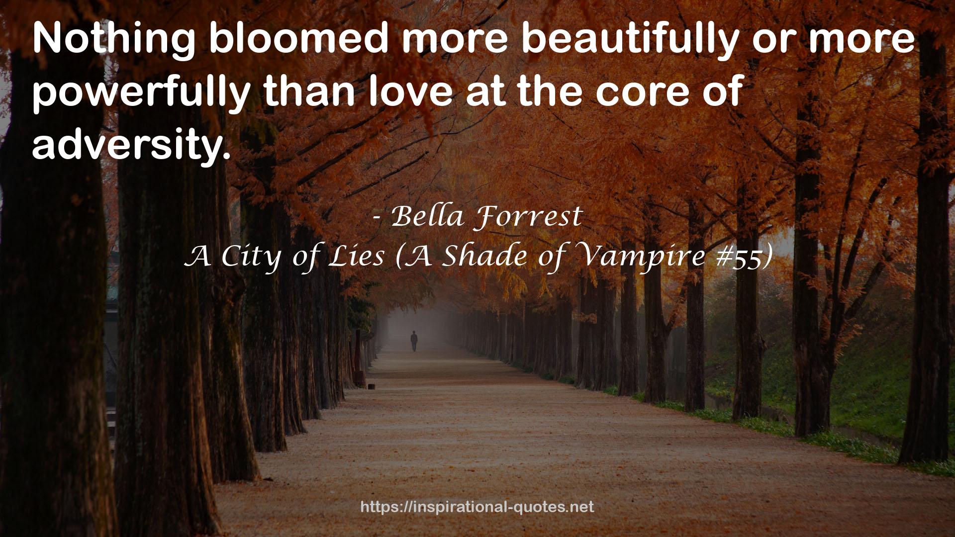 A City of Lies (A Shade of Vampire #55) QUOTES