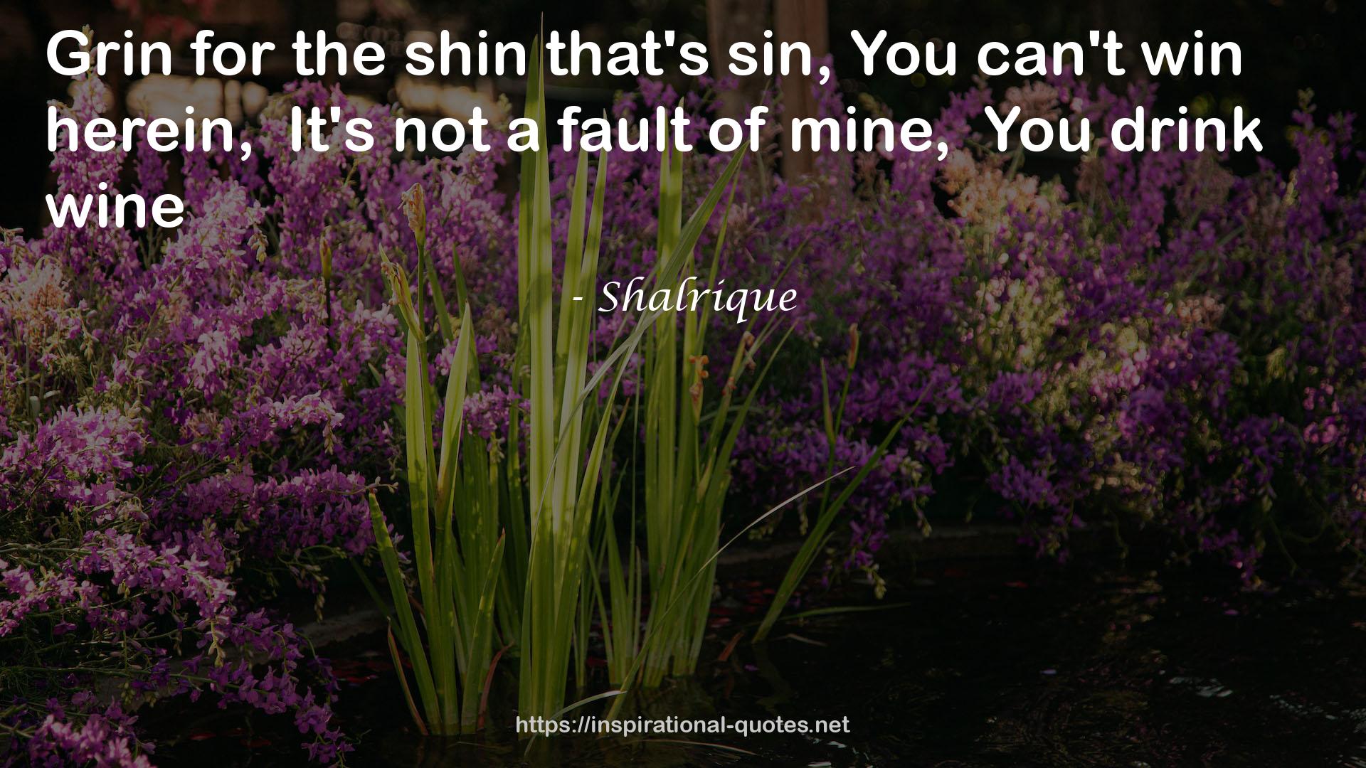 Shalrique QUOTES