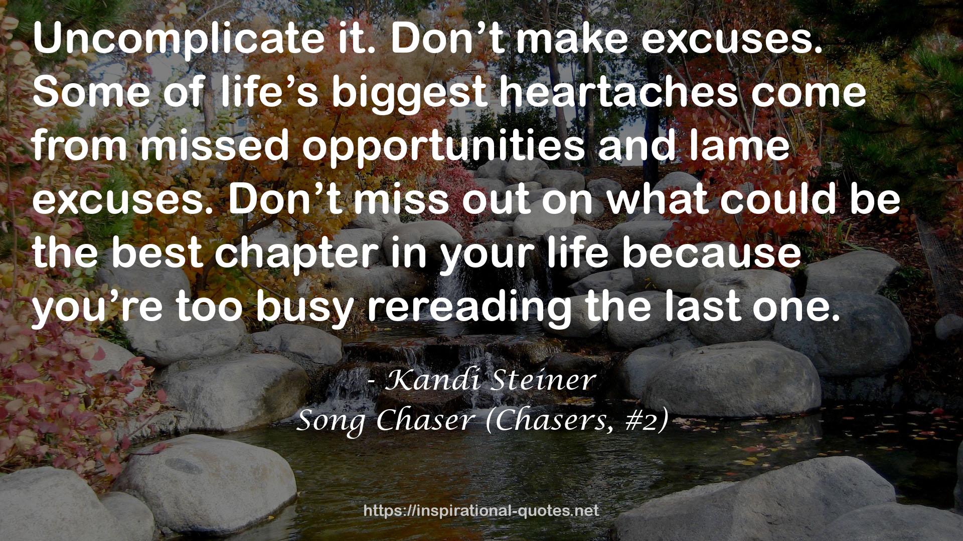 Song Chaser (Chasers, #2) QUOTES