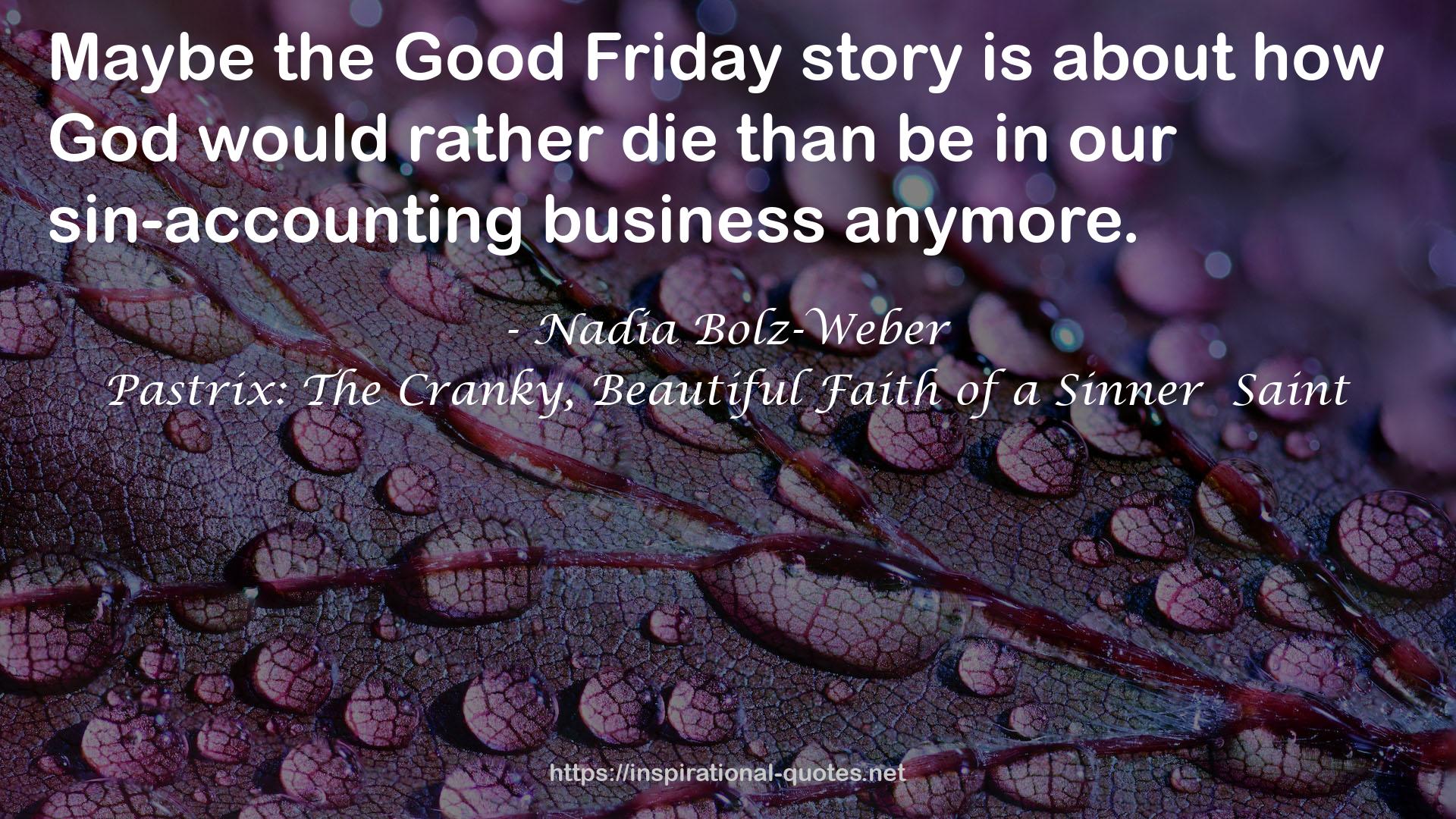 Good Friday  QUOTES