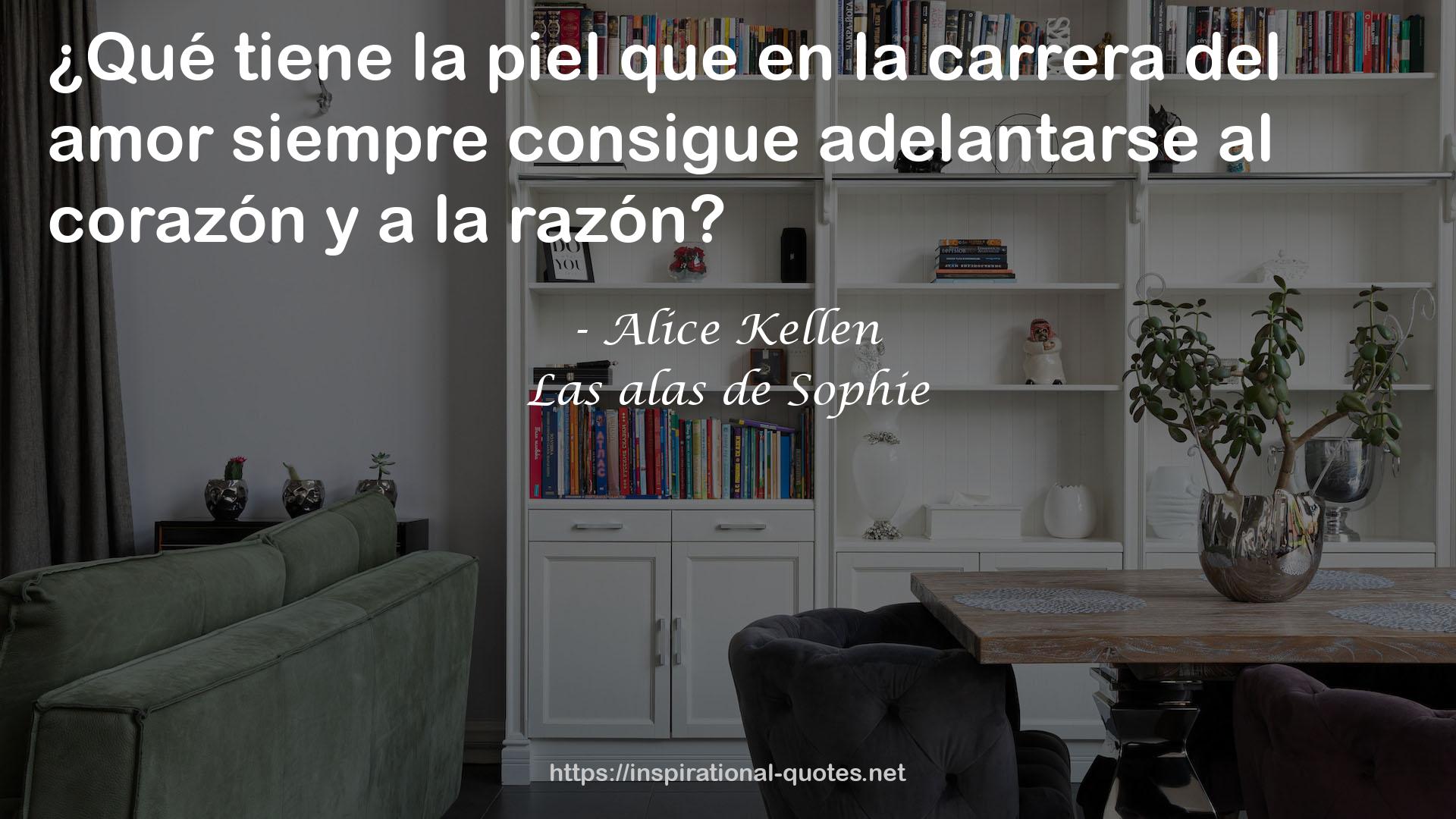 Las alas de Sophie QUOTES