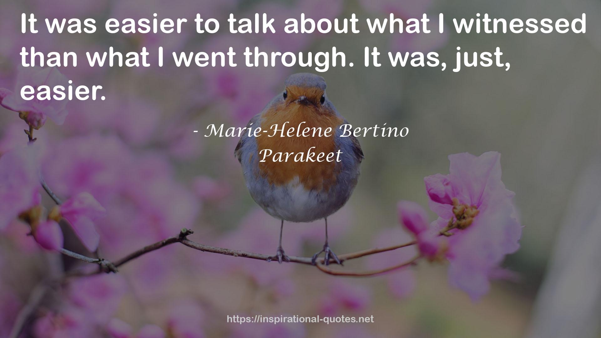 Marie-Helene Bertino QUOTES