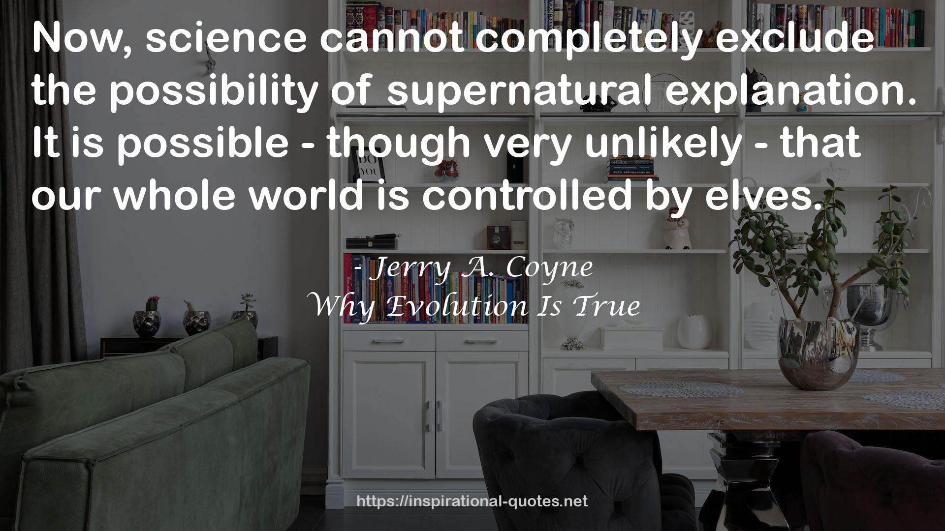Why Evolution Is True QUOTES