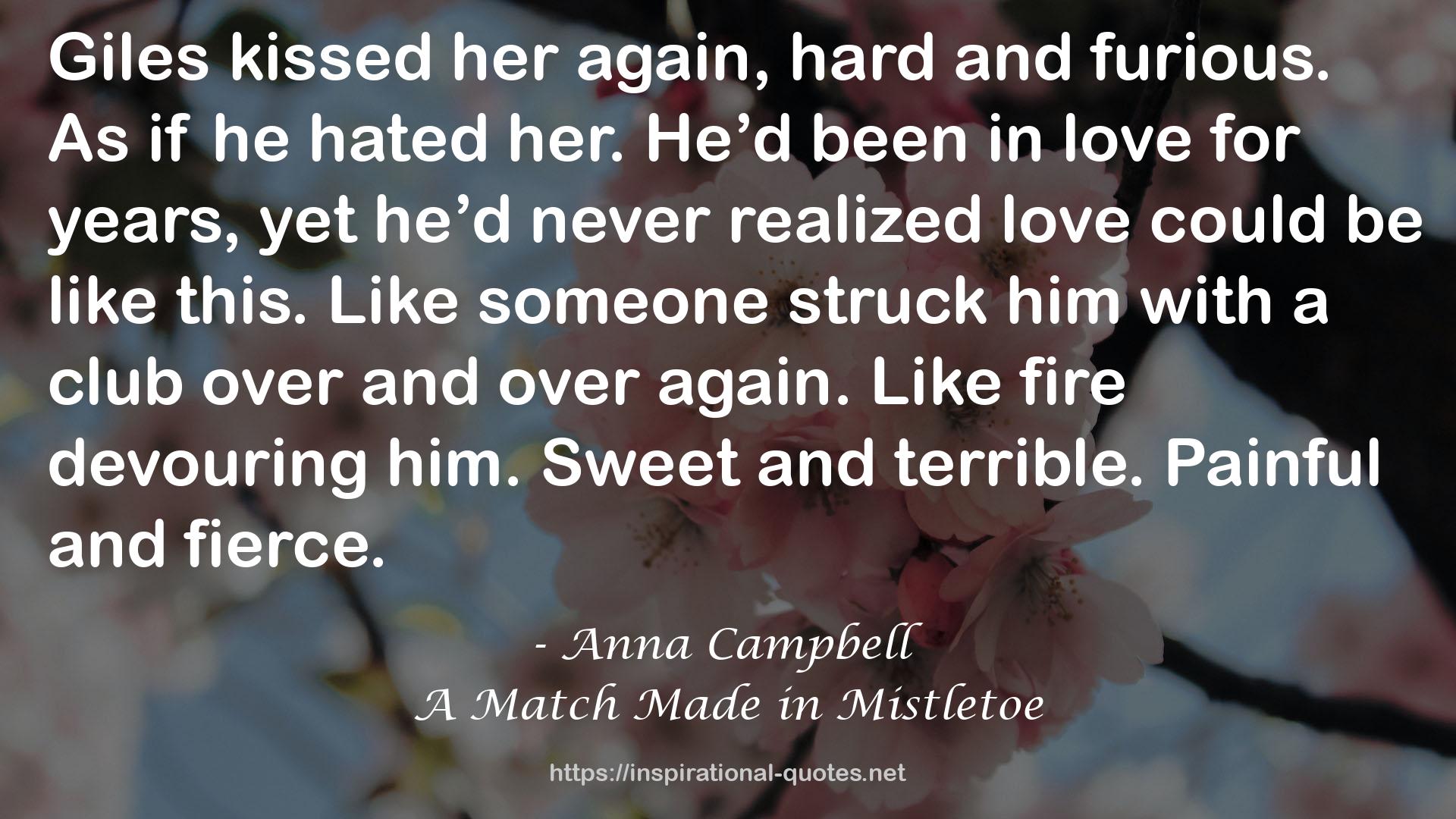 A Match Made in Mistletoe QUOTES