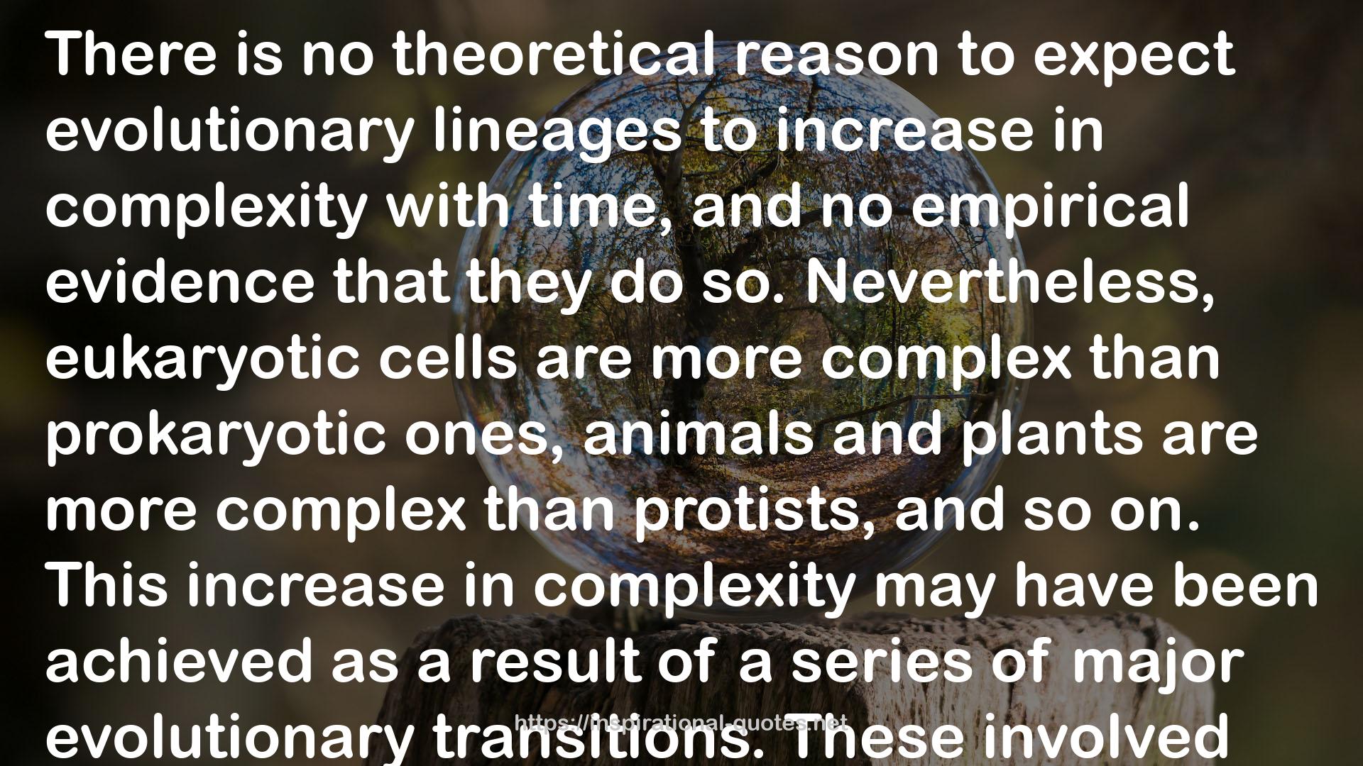 no empirical evidence  QUOTES