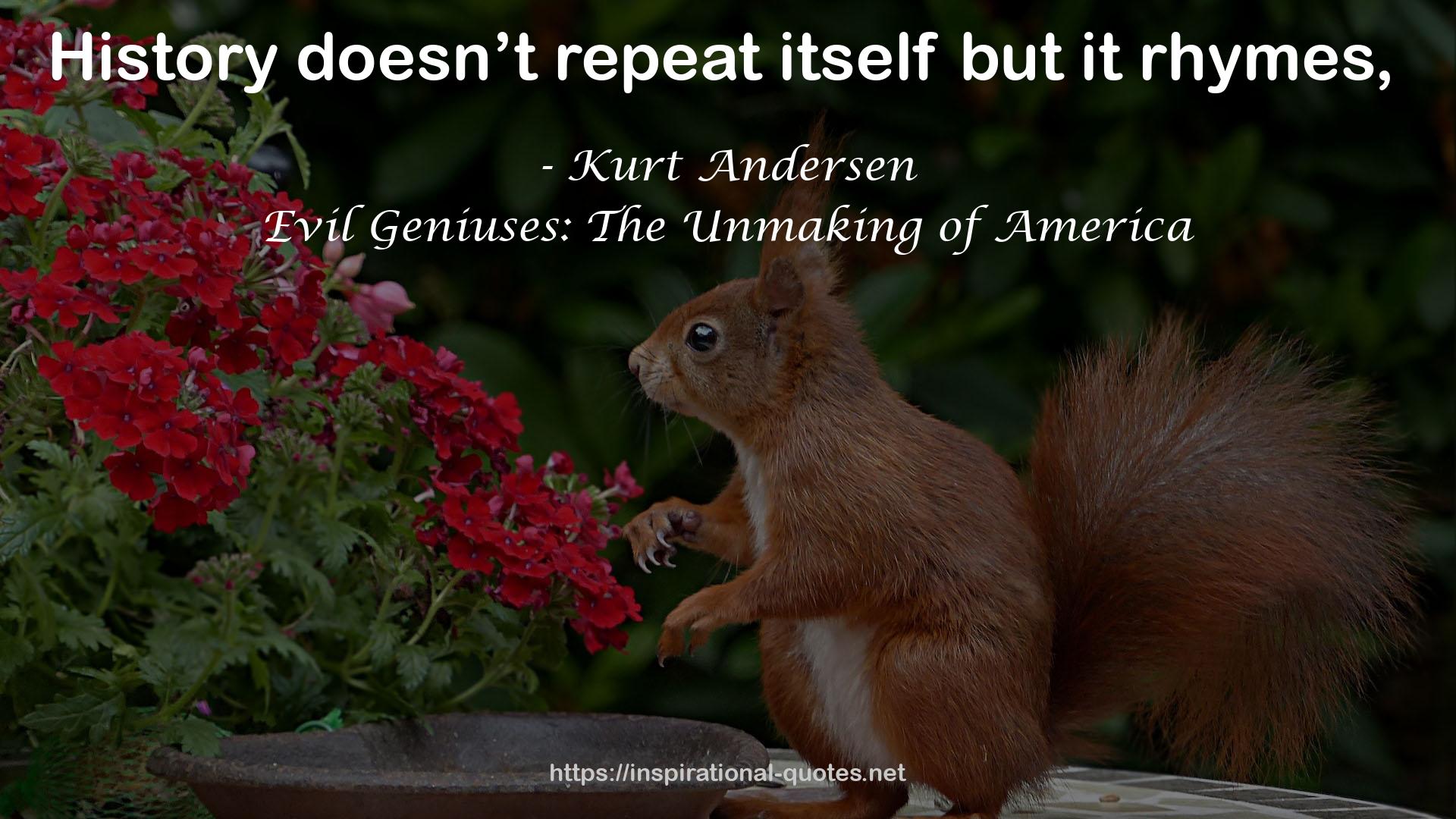 Kurt Andersen QUOTES