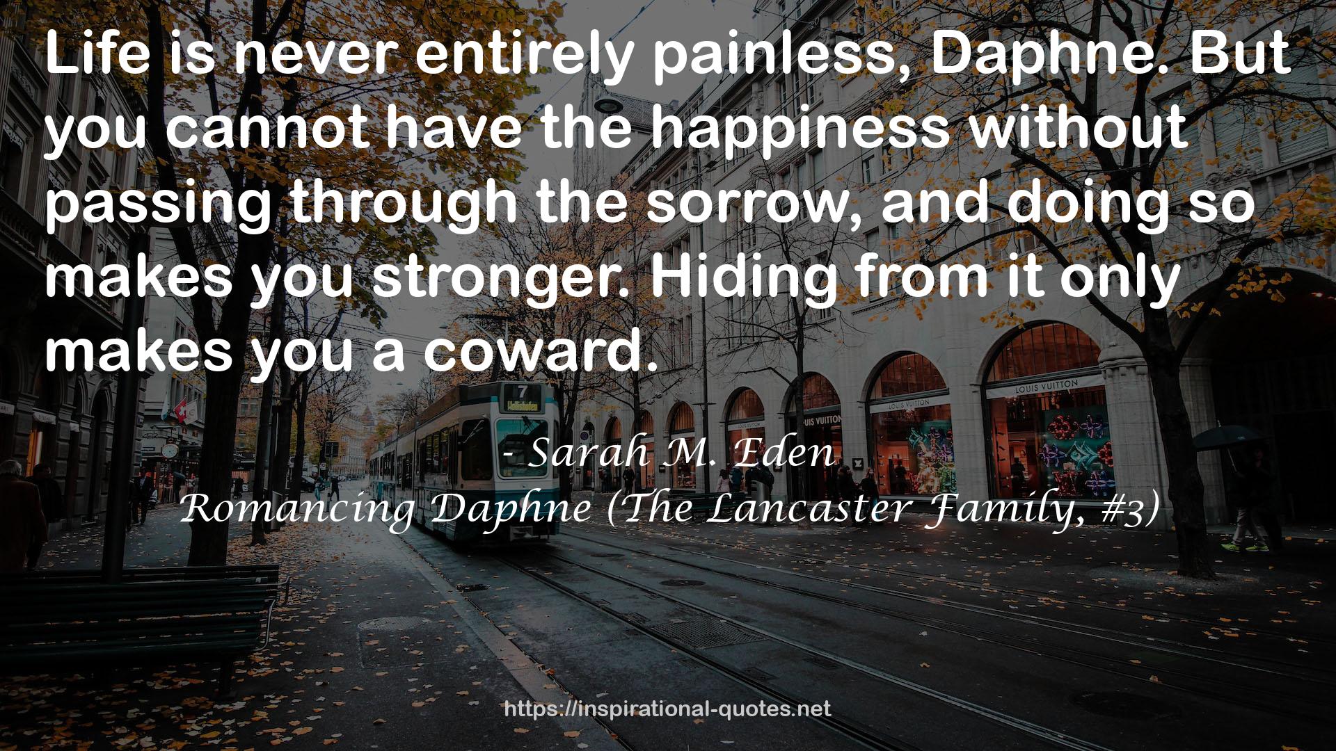 Romancing Daphne (The Lancaster Family, #3) QUOTES