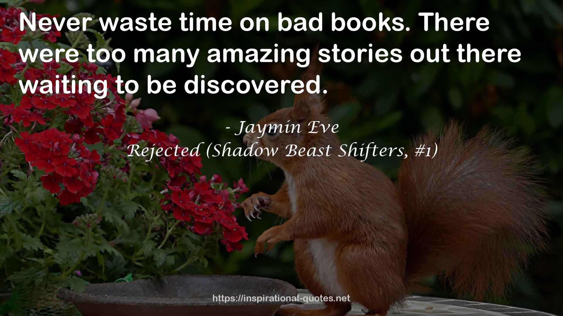 Rejected (Shadow Beast Shifters, #1) QUOTES