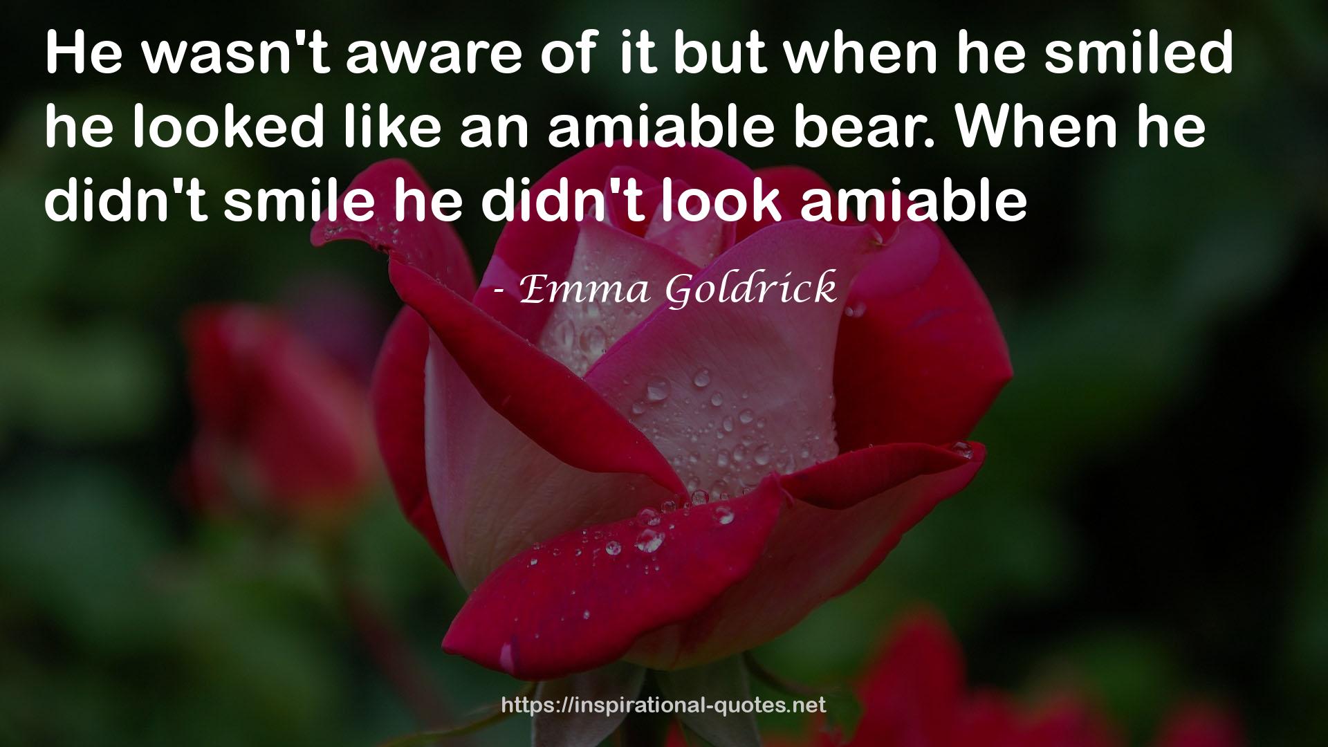 Emma Goldrick QUOTES