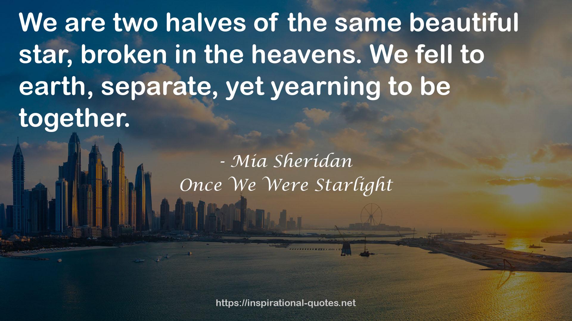 Once We Were Starlight QUOTES