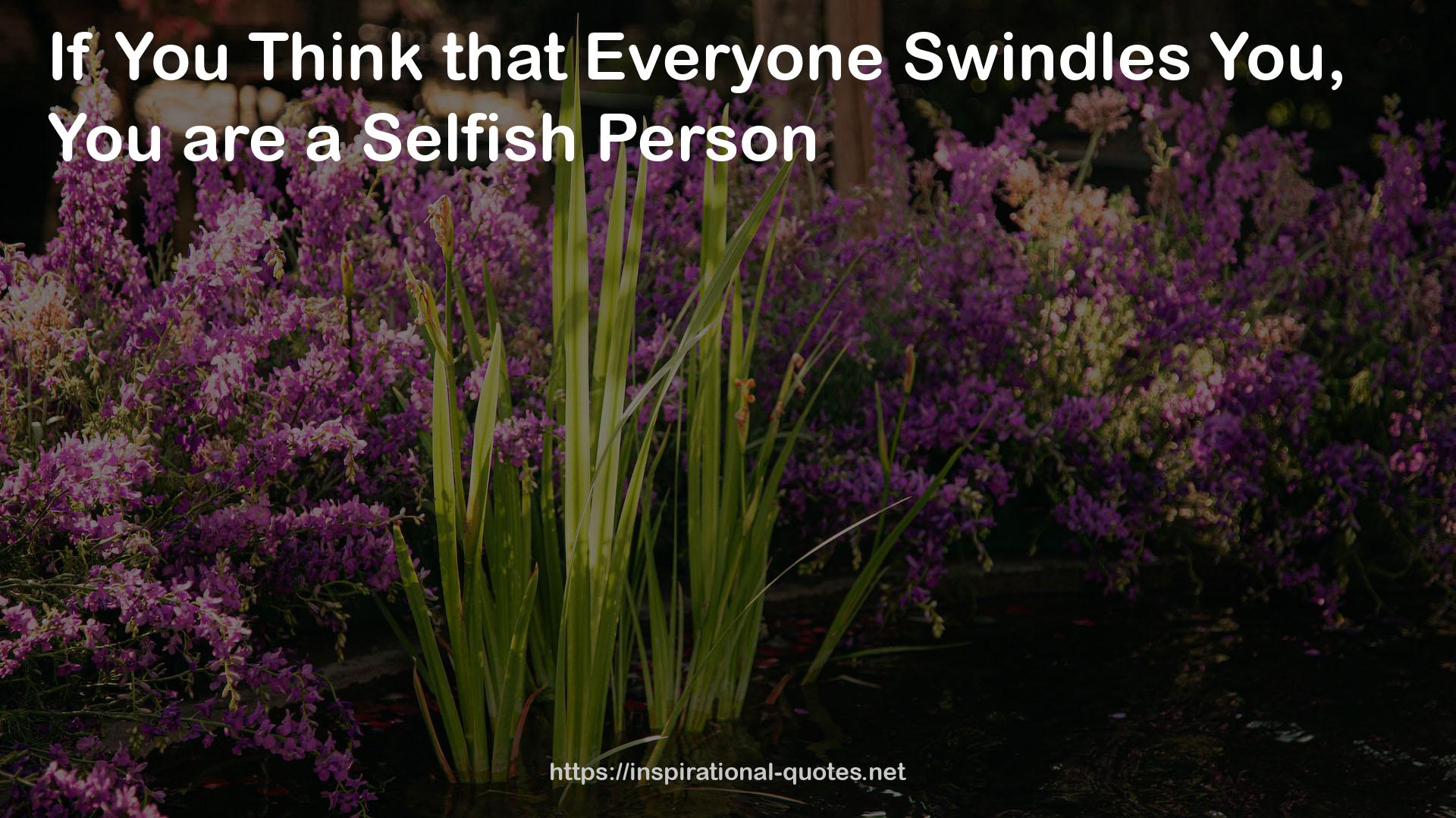 Swindles  QUOTES