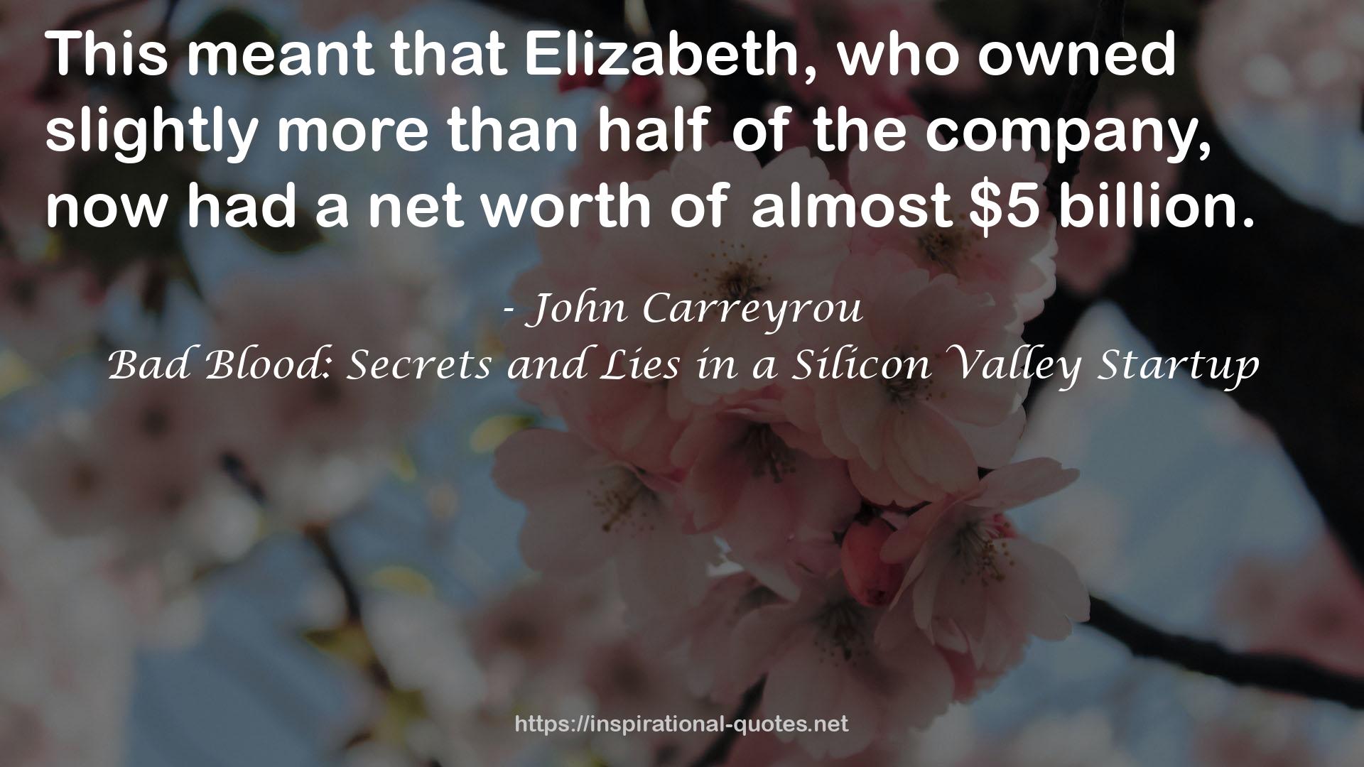 John Carreyrou QUOTES