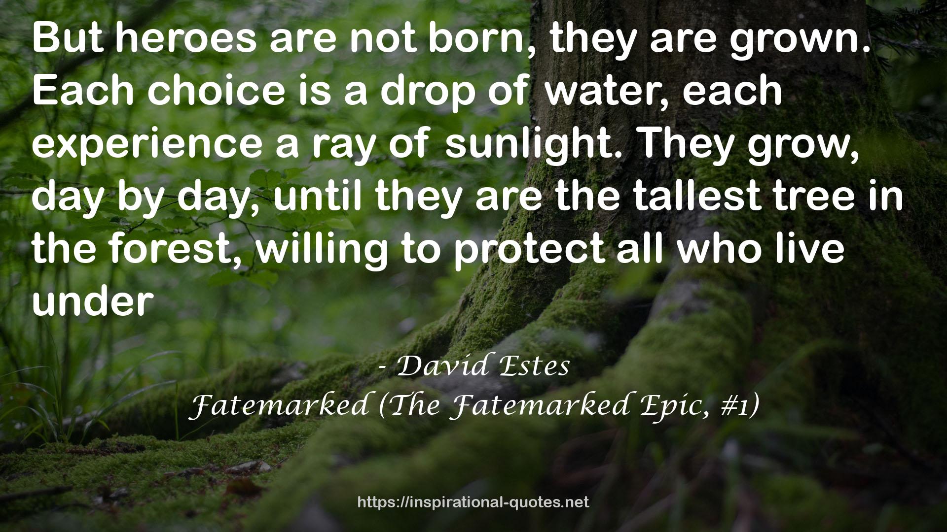 Fatemarked (The Fatemarked Epic, #1) QUOTES