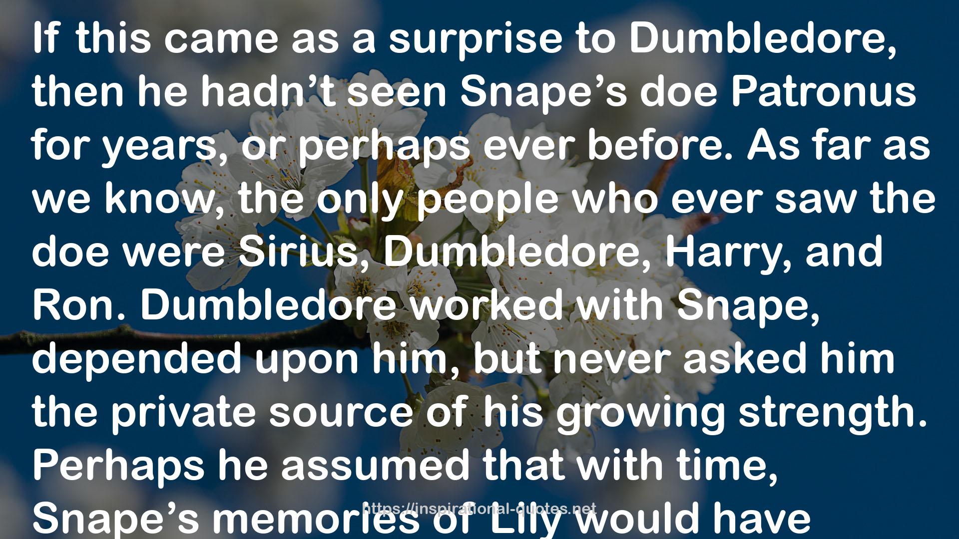 Snape: A Definitive Reading QUOTES