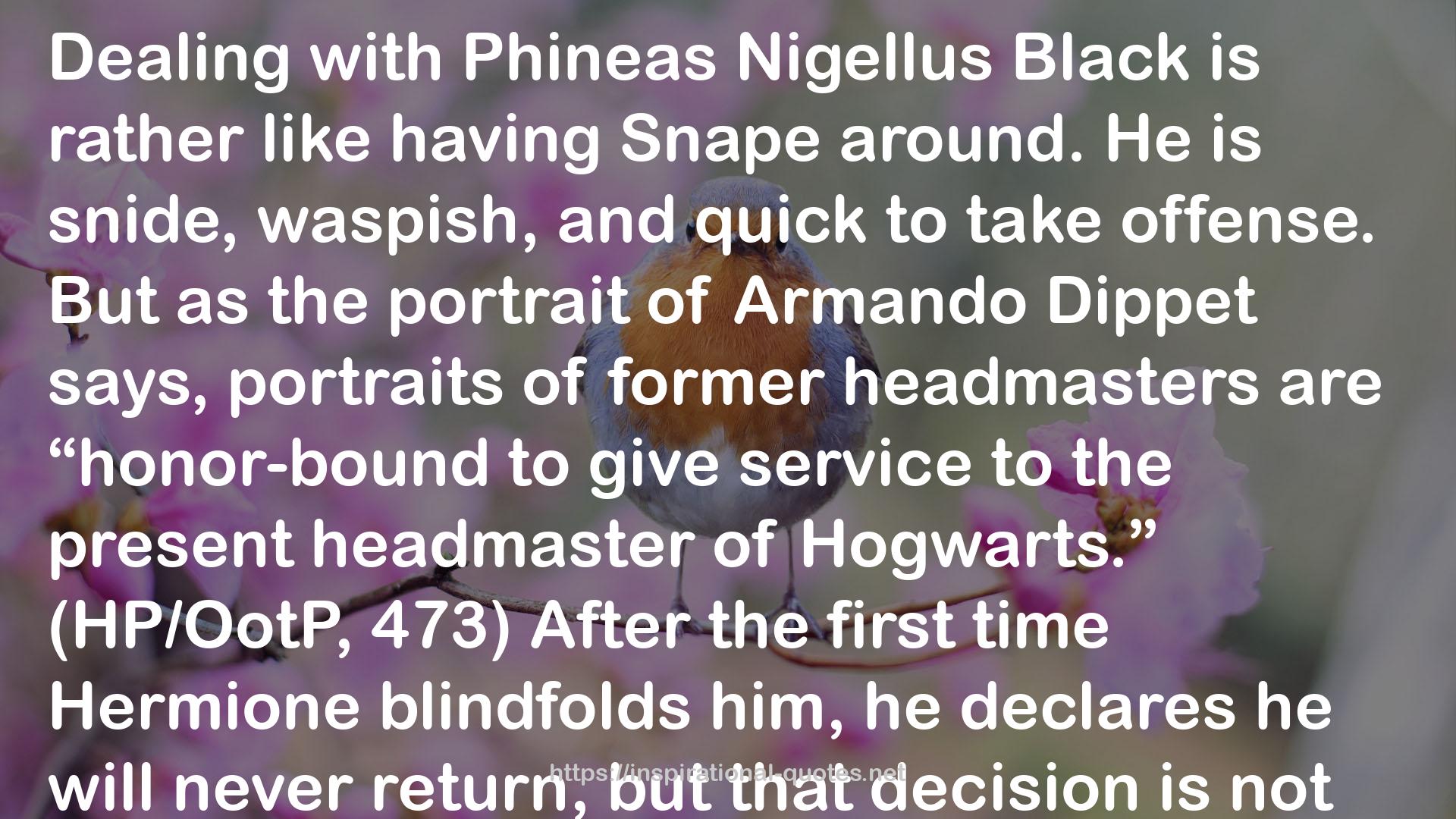 Snape: A Definitive Reading QUOTES