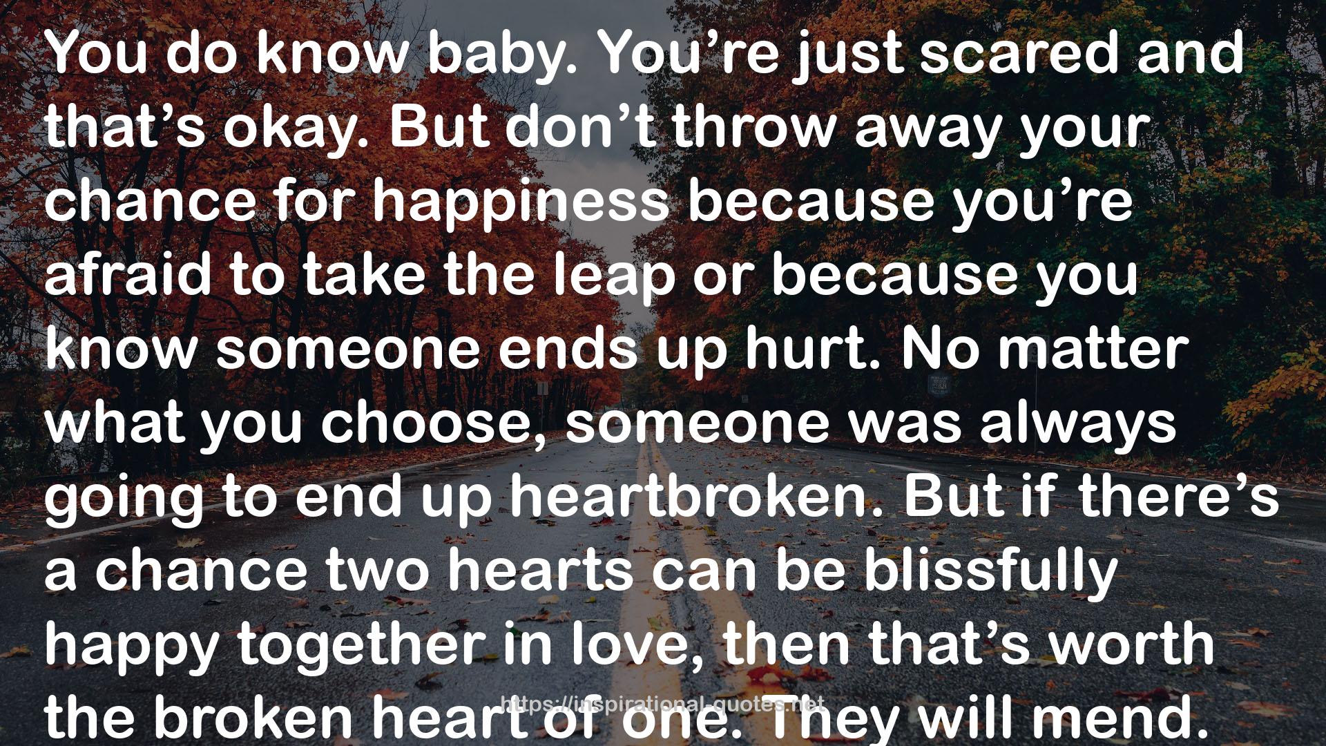 the only heart  QUOTES