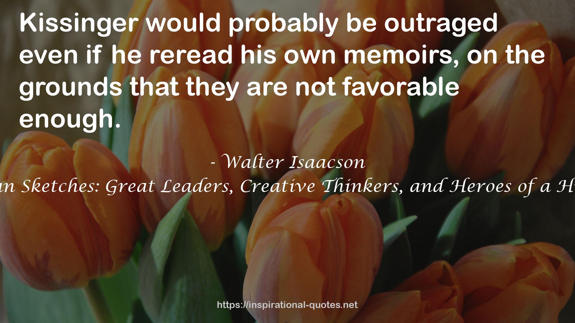 Walter Isaacson QUOTES