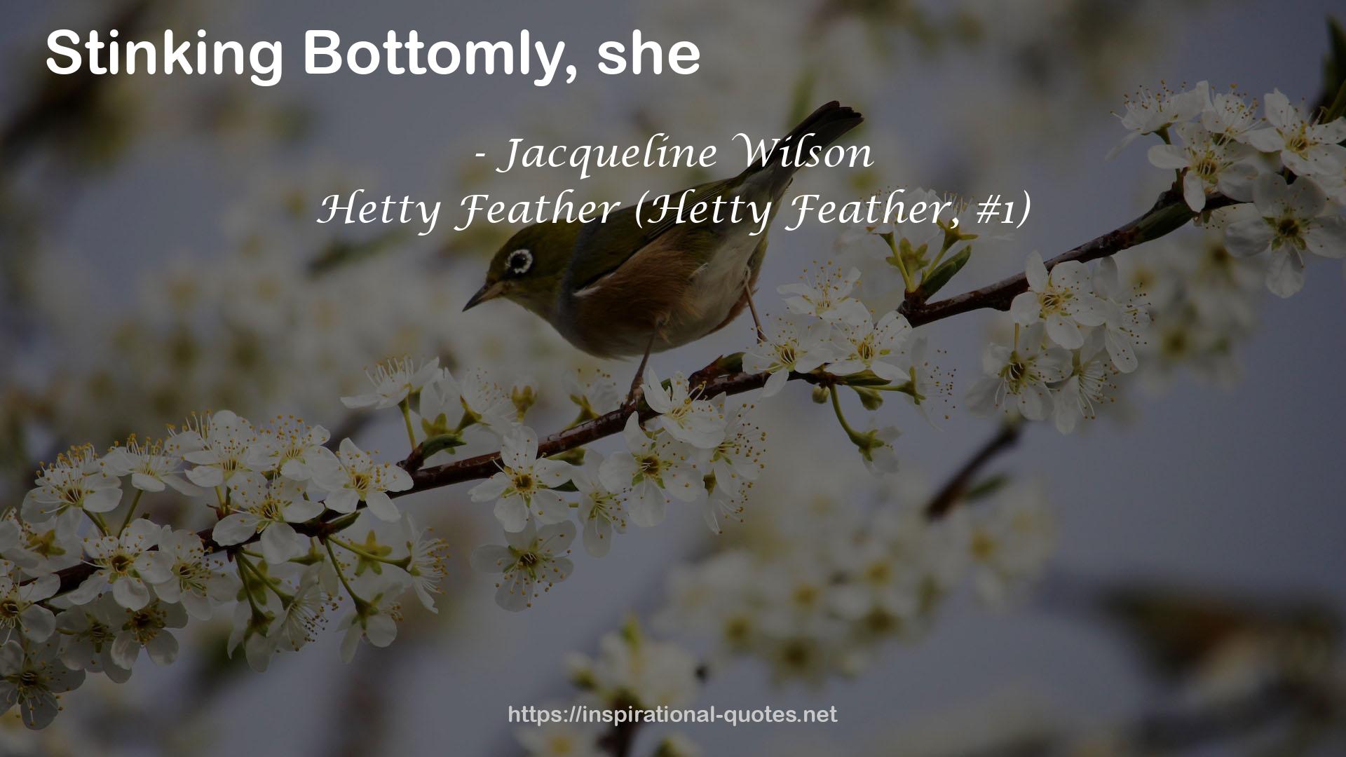 Hetty Feather (Hetty Feather, #1) QUOTES