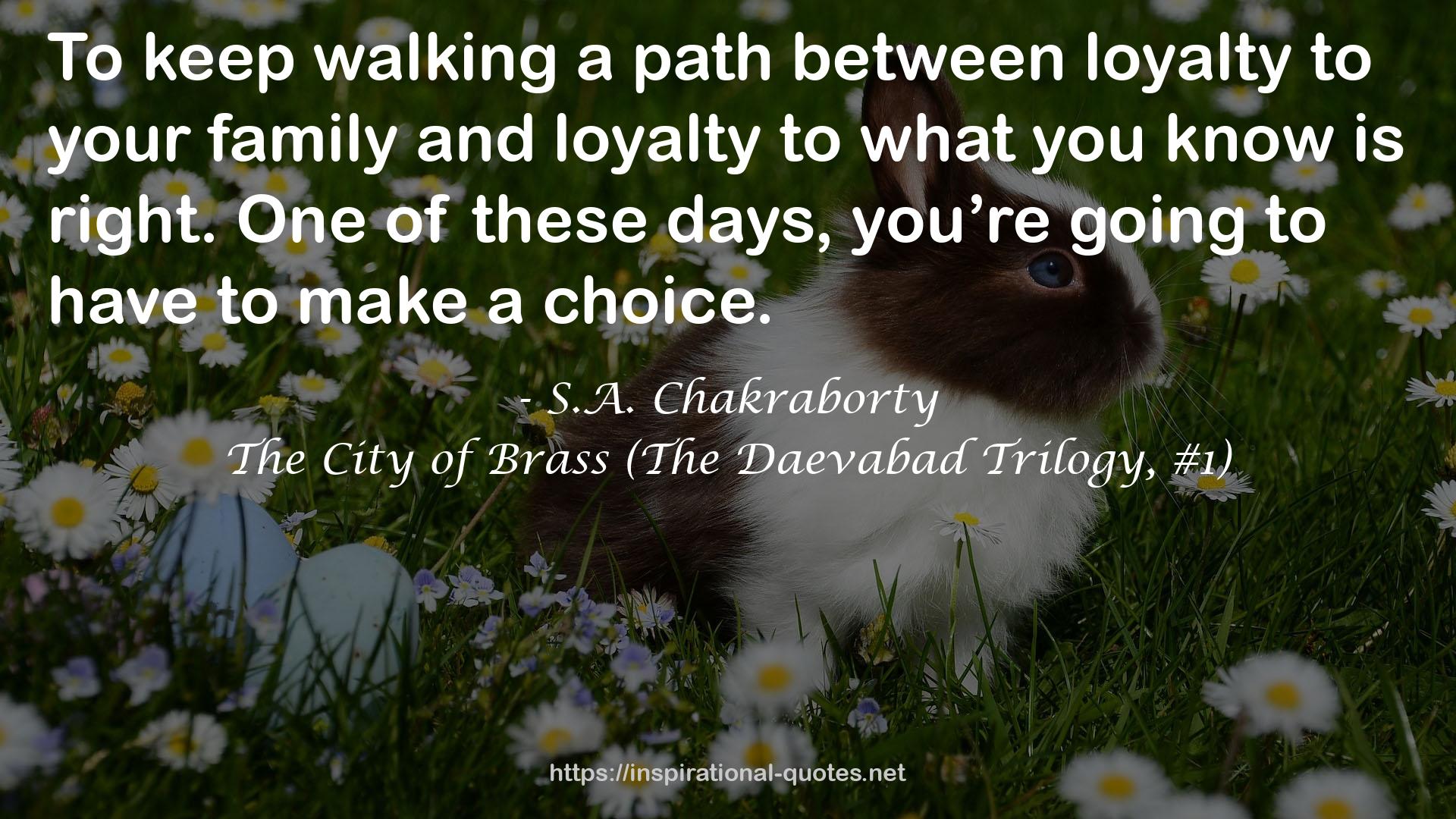 The City of Brass (The Daevabad Trilogy, #1) QUOTES