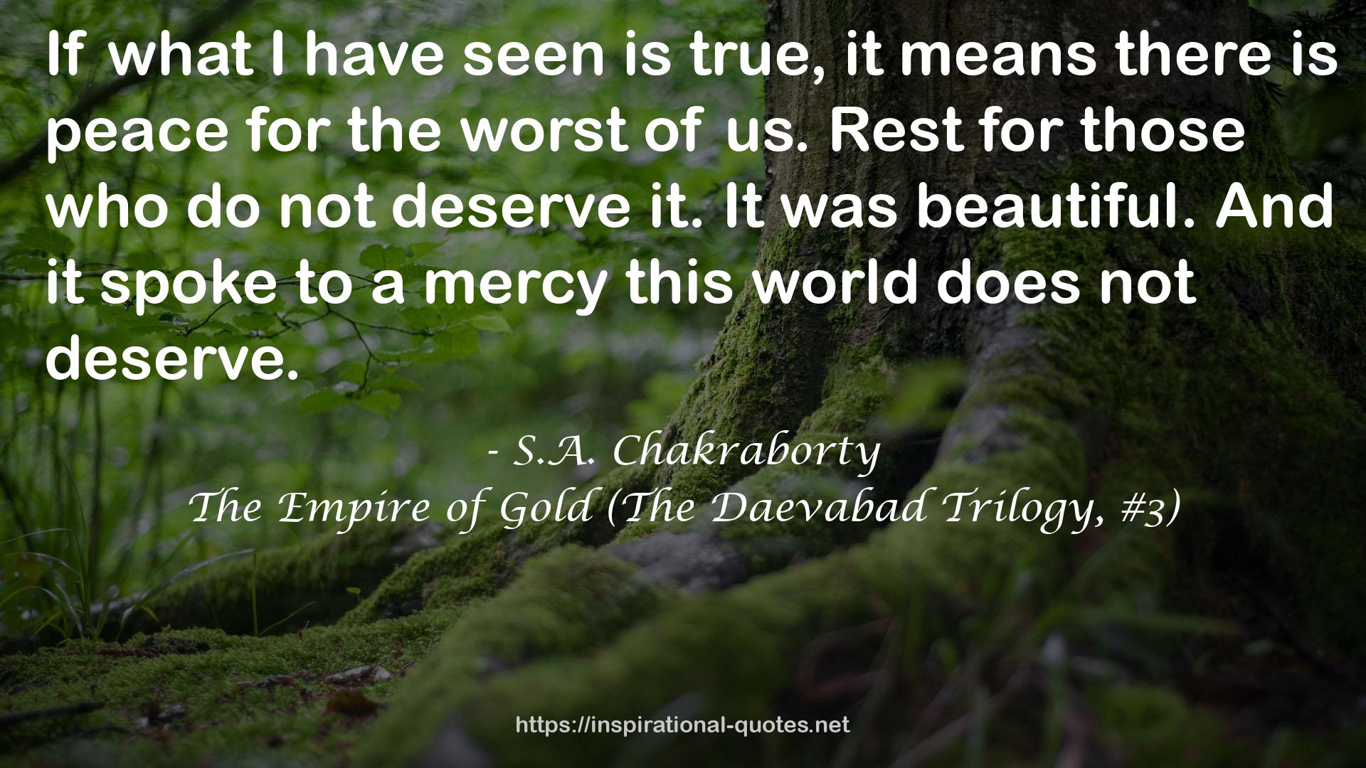 The Empire of Gold (The Daevabad Trilogy, #3) QUOTES