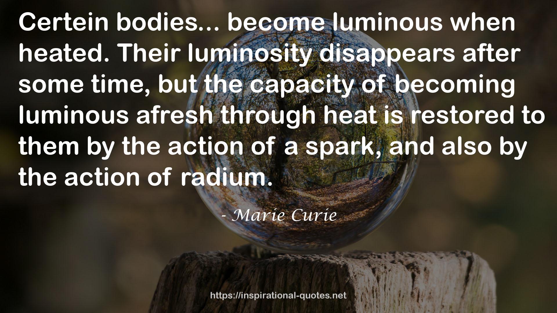 Marie Curie QUOTES